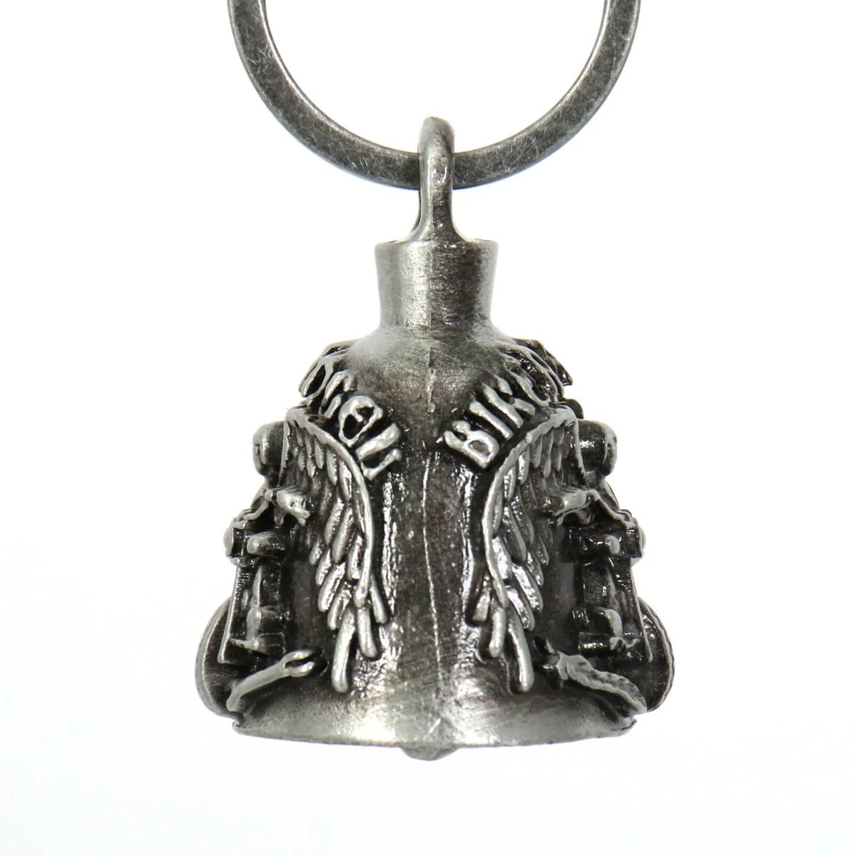 Milwaukee Leather MLB9024 'Biker Angel' Motorcycle Good Luck Bell | Key Chain Accessory for Bikers - Image 5