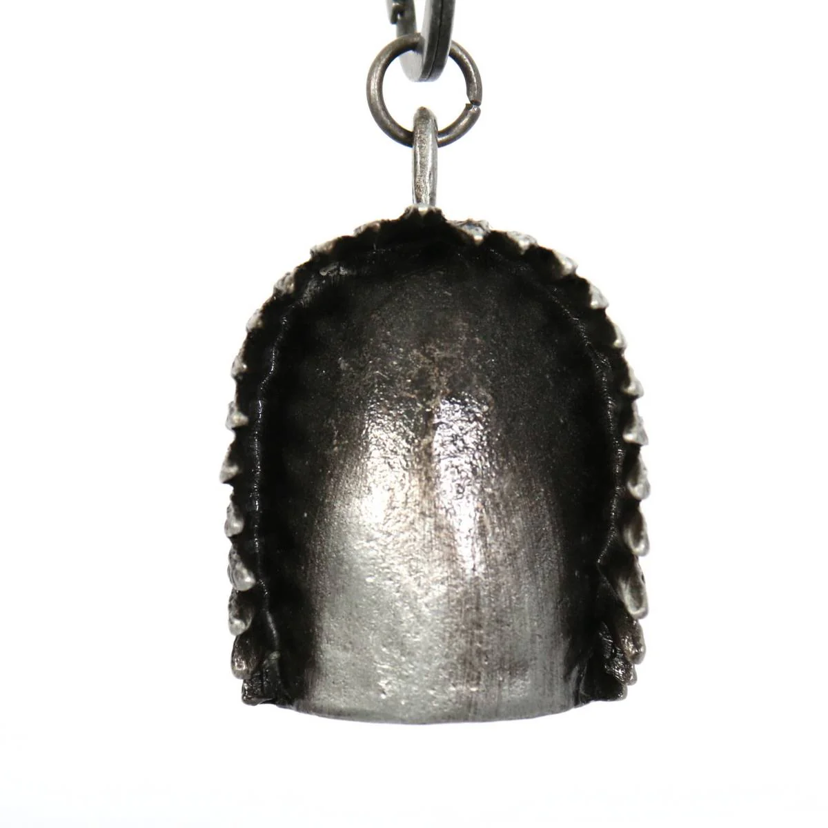 Milwaukee Leather MLB9025 'Native Skull with Black Eyes' Motorcycle Good Luck Bell | Key Chain Accessory for Bikers - Image 4