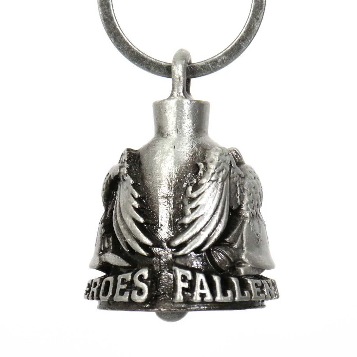 Milwaukee Leather MLB9034 'Eagle - Fallen Heroes' Motorcycle Good Luck Bell | Key Chain Accessory for Bikers - Image 3