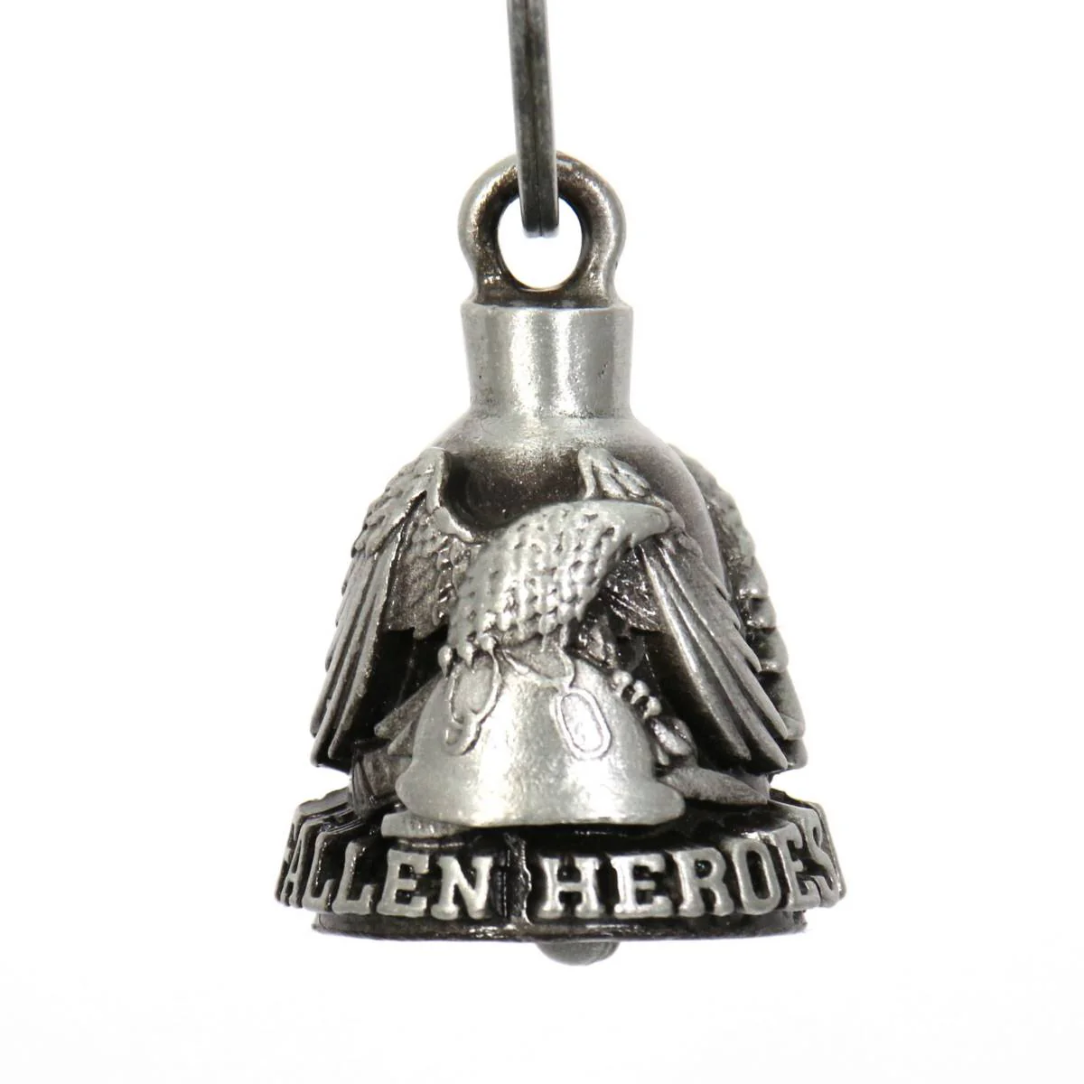 Milwaukee Leather MLB9034 'Eagle - Fallen Heroes' Motorcycle Good Luck Bell | Key Chain Accessory for Bikers - Image 4