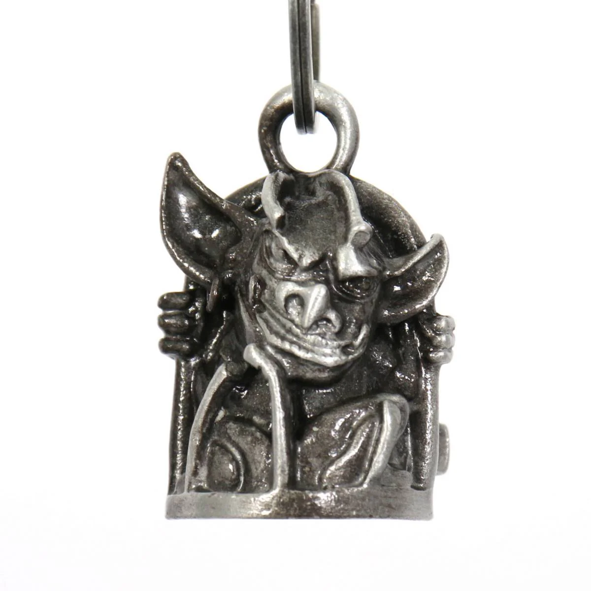 Milwaukee Leather MLB9038 'Gargoyle' Motorcycle Good Luck Bell | Key Chain Accessory for Bikers - Image 2