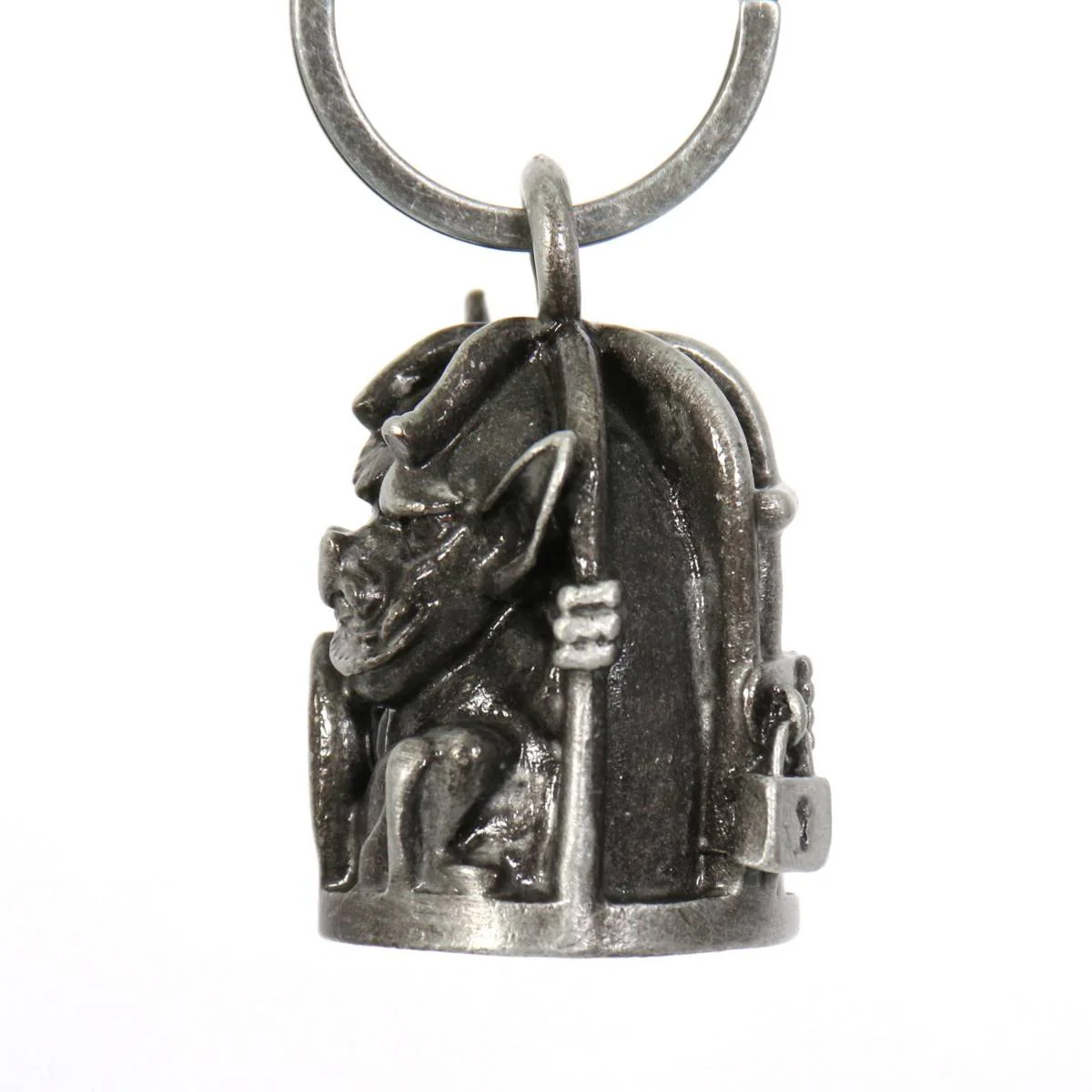 Milwaukee Leather MLB9038 'Gargoyle' Motorcycle Good Luck Bell | Key Chain Accessory for Bikers - Image 5