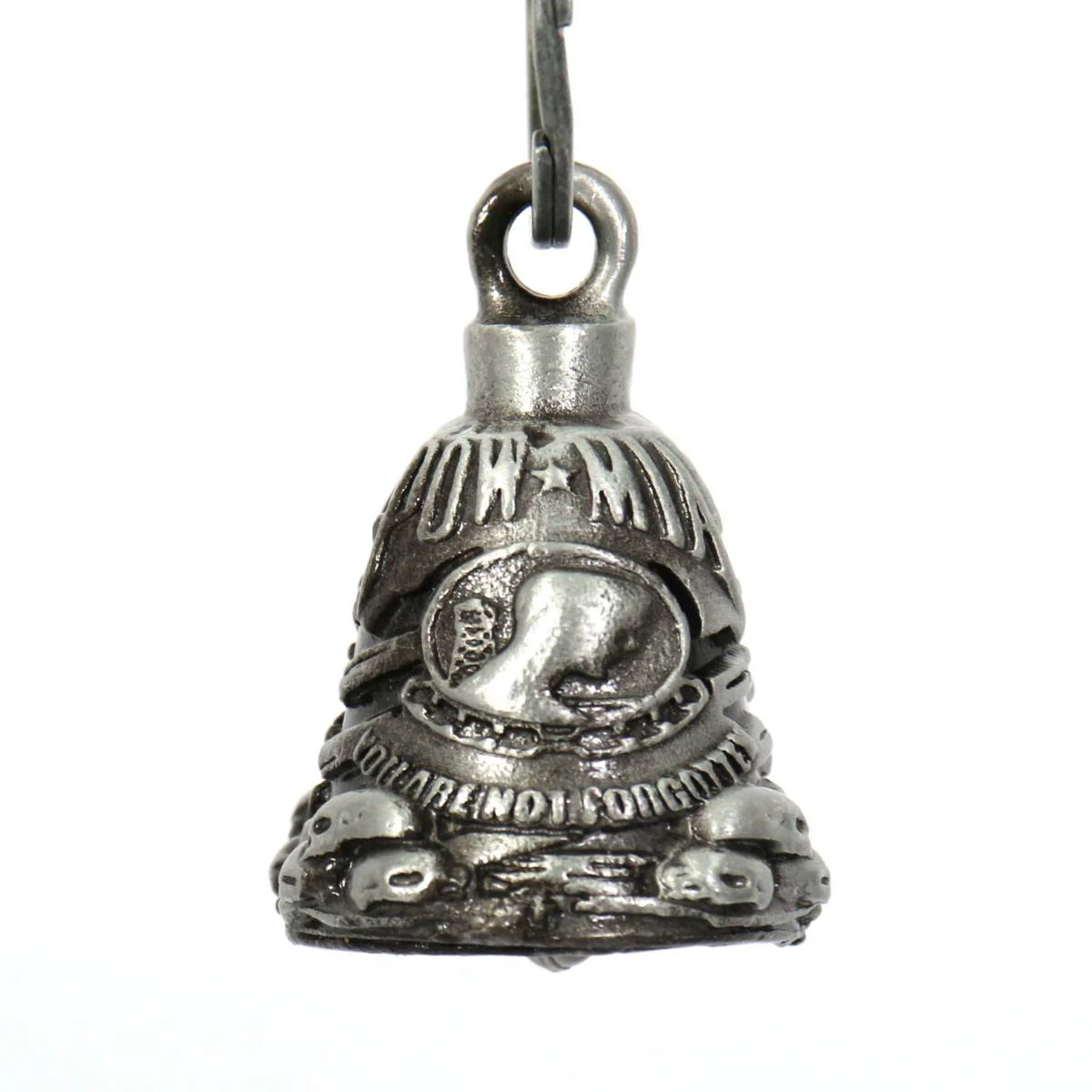 Milwaukee Leather MLB9049 'POW-MIA' Motorcycle Good Luck Bell | Key Chain Accessory for Bikers - Image 2