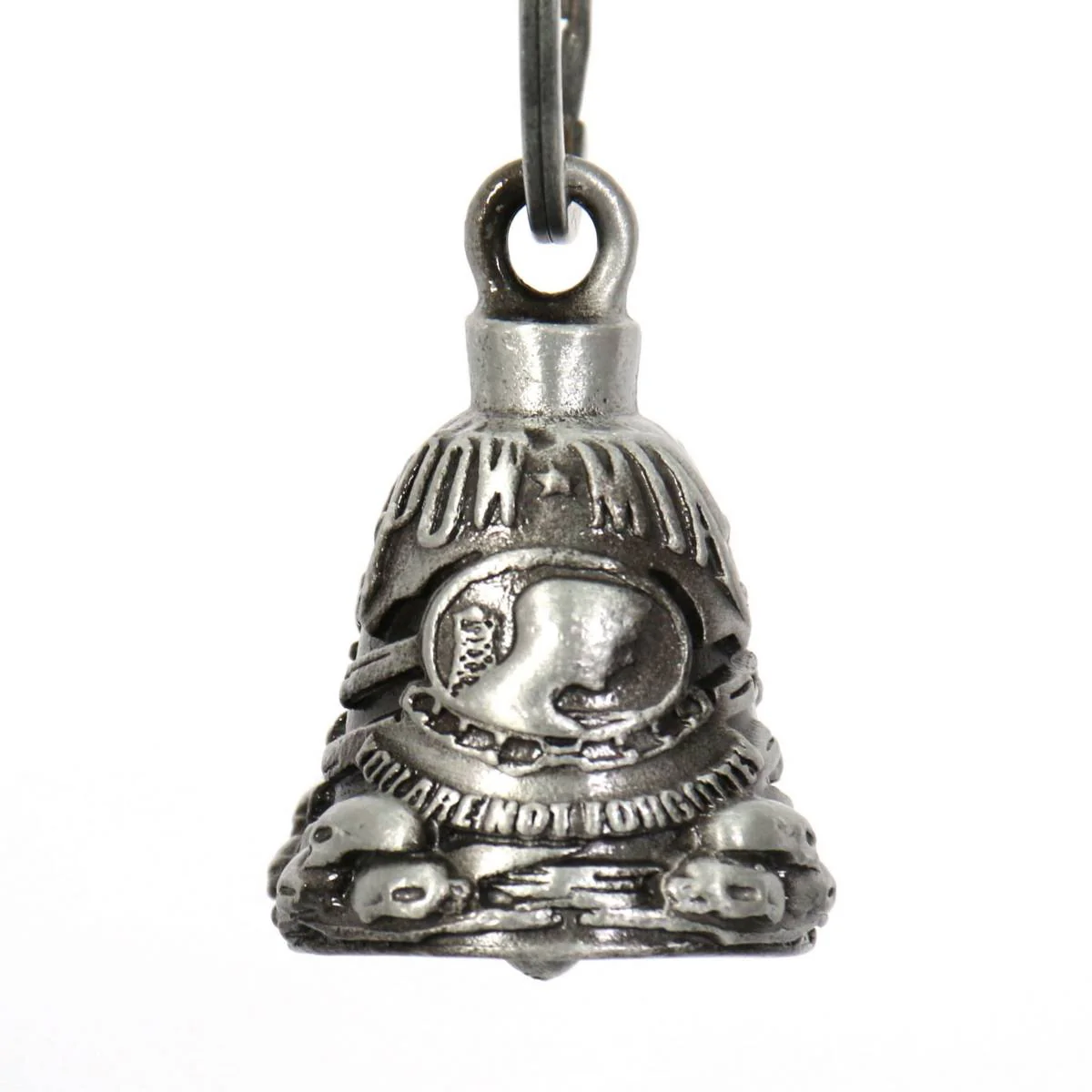 Milwaukee Leather MLB9049 'POW-MIA' Motorcycle Good Luck Bell | Key Chain Accessory for Bikers - Image 4