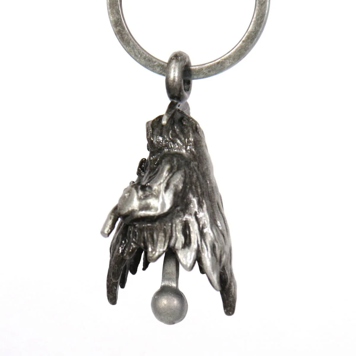 Milwaukee Leather MLB9050 'Grim Reaper' Motorcycle Good Luck Bell | Key Chain Accessory for Bikers - Image 5