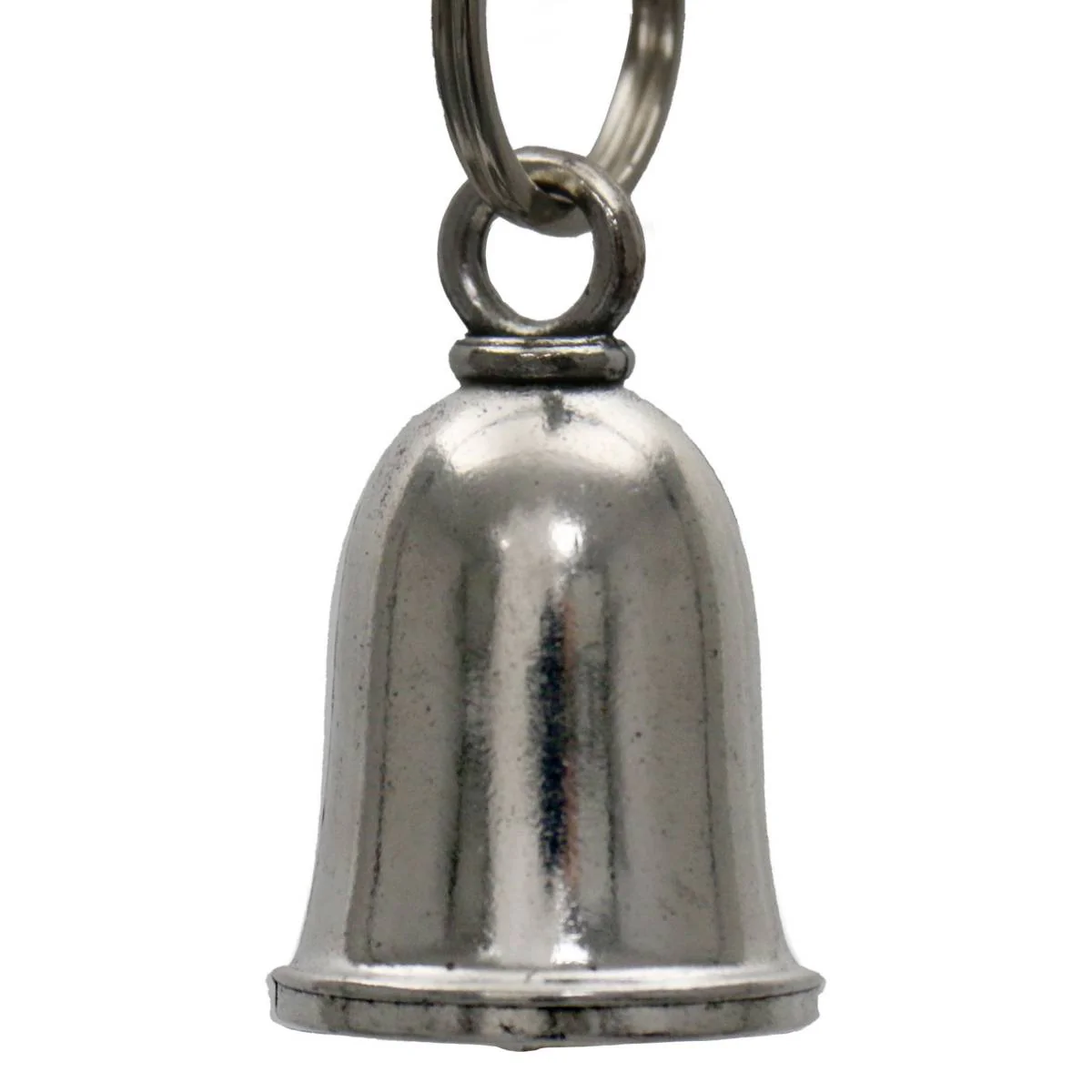 Milwaukee Leather MLB9057 Plain Motorcycle Good Luck Bell w/ Key Ring-Key Chain Accessory for Bikers - Image 2