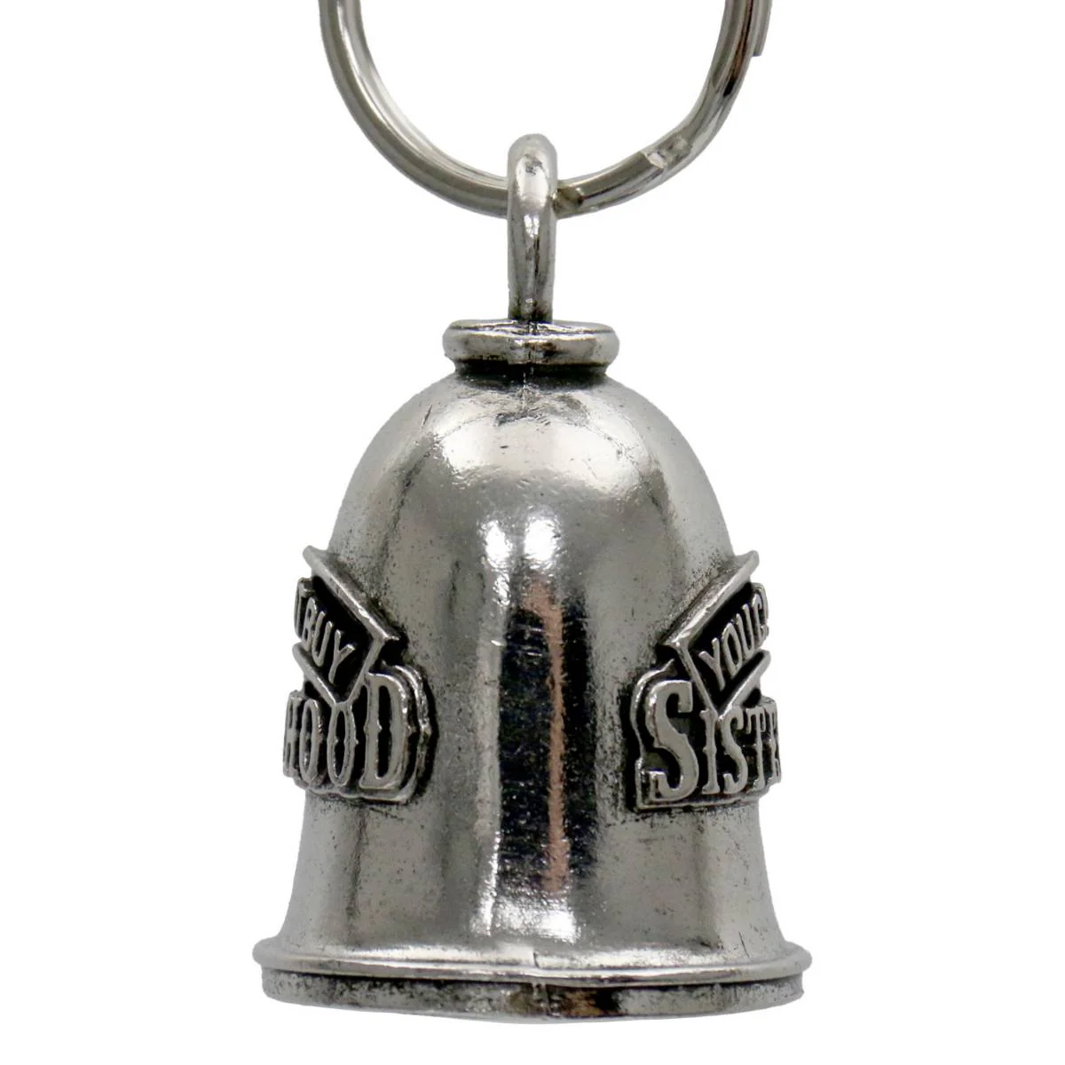 Milwaukee Leather MLB9085 Can't Buy Sisterhood Motorcycle Good Luck Bell w/ Key Ring-Key Chain Accessory for Bikers - Image 3