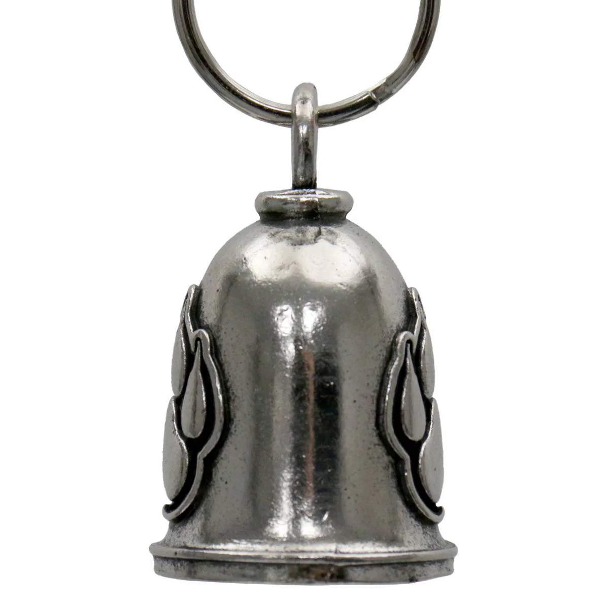 Milwaukee Leather MLB9092 Dog Paw Motorcycle Good Luck Bell w/ Key Ring-Key Chain Accessory for Bikers - Image 3