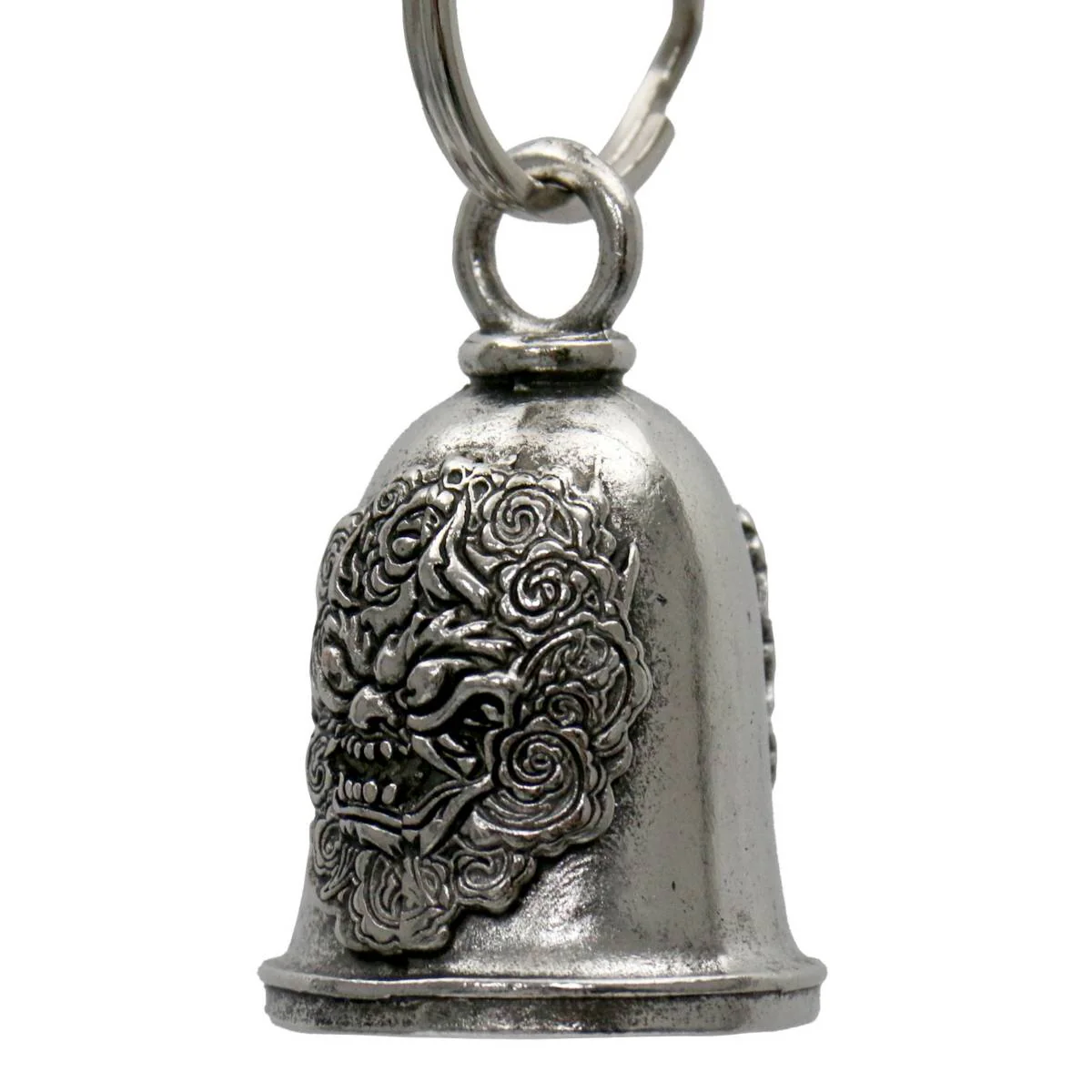 Milwaukee Leather MLB9094 Dragon Motorcycle Good Luck Bell w/ Key Ring-Key Chain Accessory for Bikers - Image 2