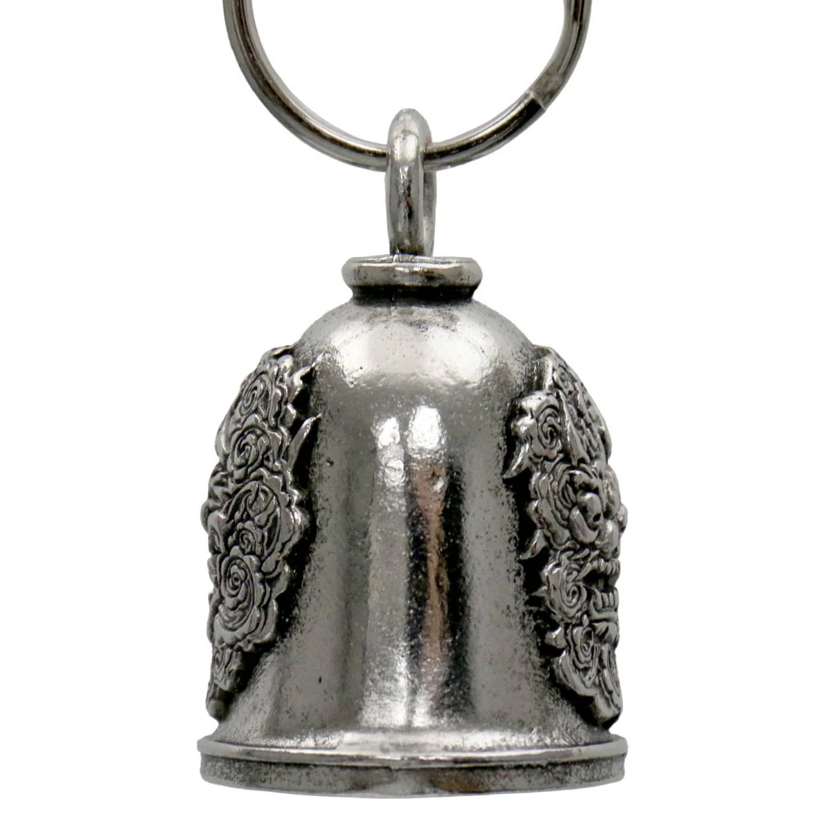 Milwaukee Leather MLB9094 Dragon Motorcycle Good Luck Bell w/ Key Ring-Key Chain Accessory for Bikers - Image 3