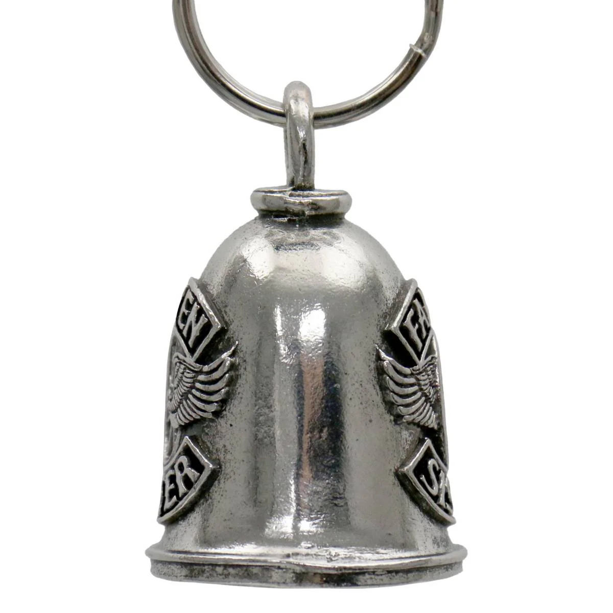 Milwaukee Leather MLB9099 Fallen Sister Motorcycle Good Luck Bell w/ Key Ring-Key Chain Accessory for Bikers - Image 3