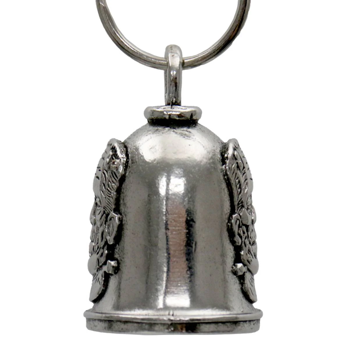Milwaukee Leather MLB9103 Frankie Motorcycle Good Luck Bell w/ Key Ring-Key Chain Accessory for Bikers - Image 3