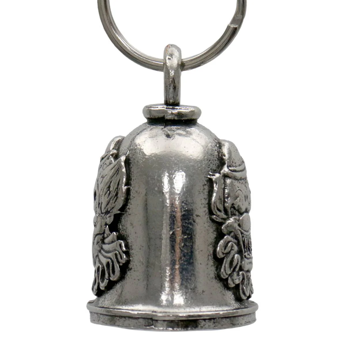 Milwaukee Leather MLB9113 Killa Clown Motorcycle Good Luck Bell w/ Key Ring-Key Chain Accessory for Bikers - Image 3