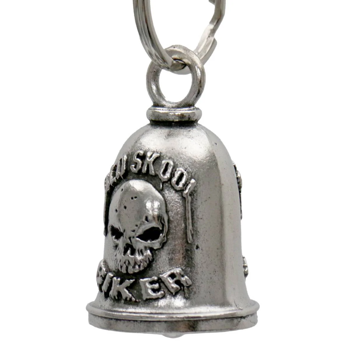 Milwaukee Leather MLB9126 Old School Biker Motorcycle Good Luck Bell w/ Key Ring-Key Chain Accessory for Bikers - Image 2