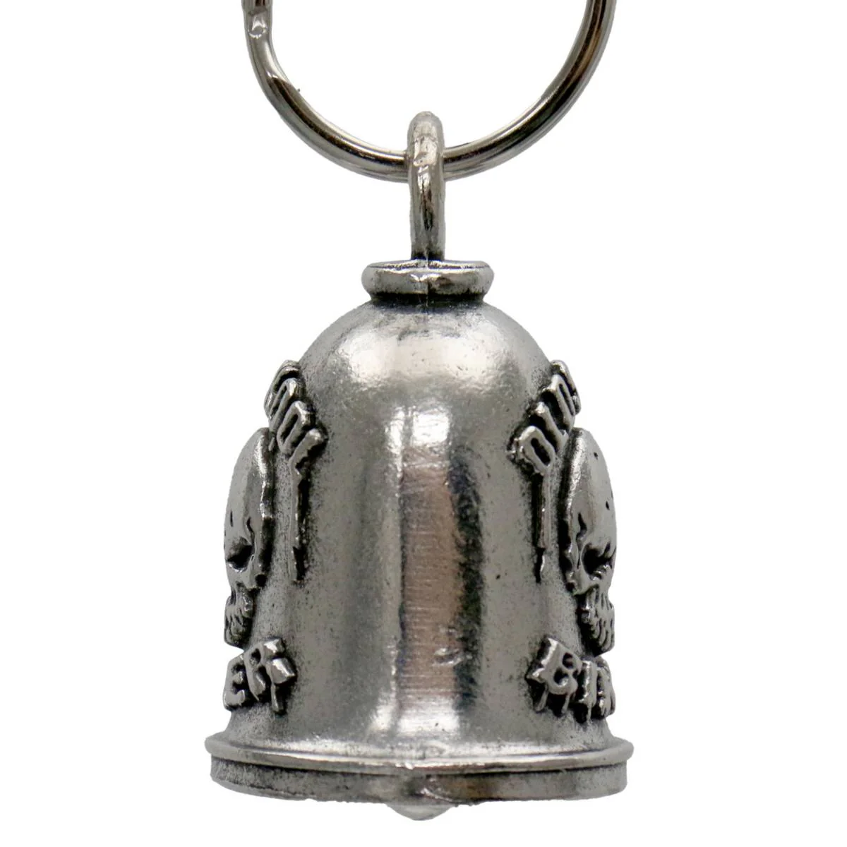 Milwaukee Leather MLB9126 Old School Biker Motorcycle Good Luck Bell w/ Key Ring-Key Chain Accessory for Bikers - Image 3