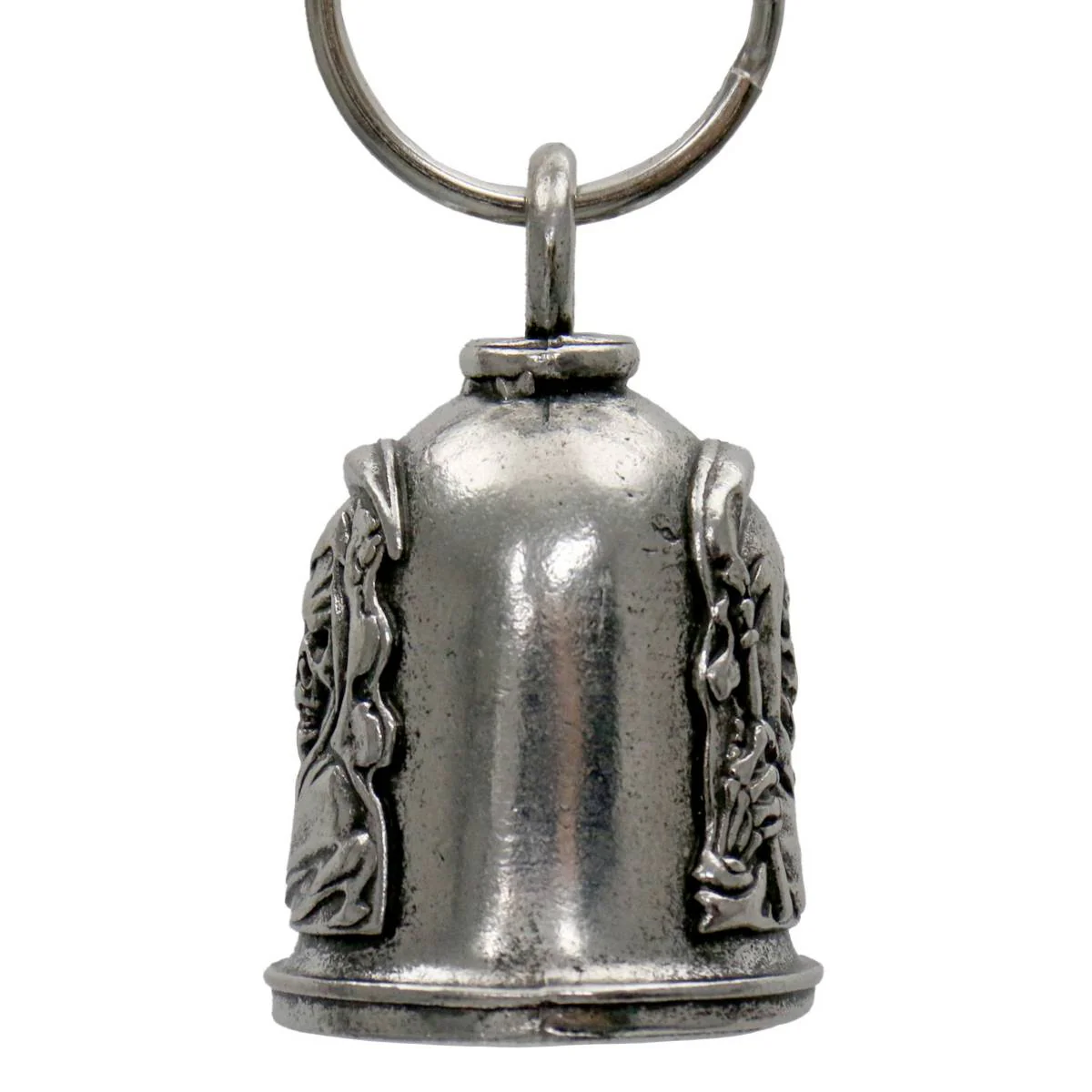 Milwaukee Leather MLB9131 Reaper Motorcycle Good Luck Bell w/ Key Ring-Key Chain Accessory for Bikers - Image 3