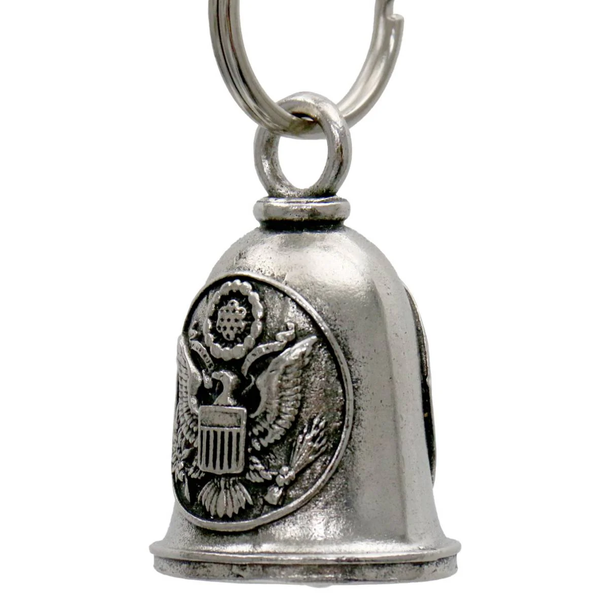 Milwaukee Leather MLB9147 US SEAL Motorcycle Good Luck Bell w/ Key Ring-Key Chain Accessory for Bikers - Image 2