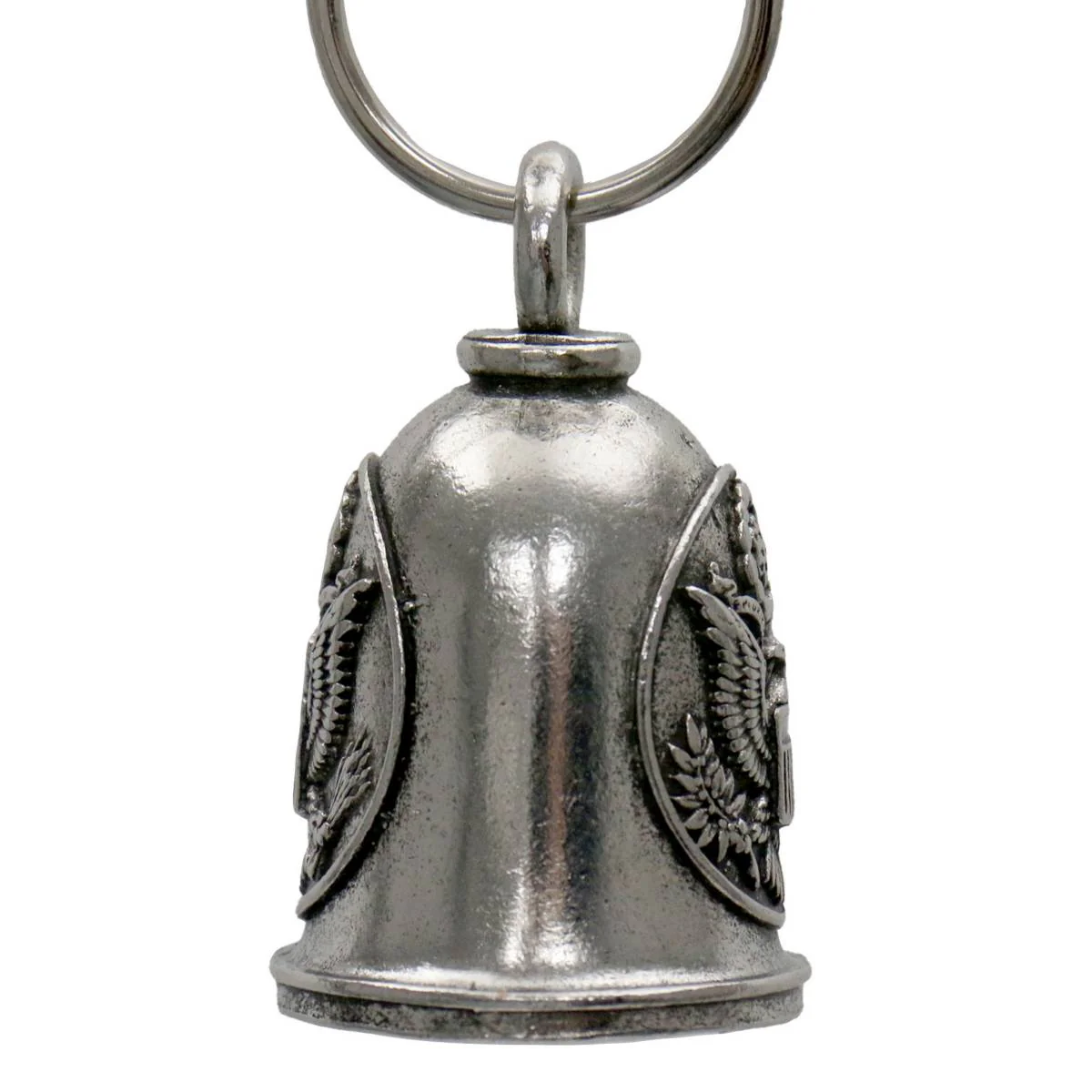 Milwaukee Leather MLB9147 US SEAL Motorcycle Good Luck Bell w/ Key Ring-Key Chain Accessory for Bikers - Image 3