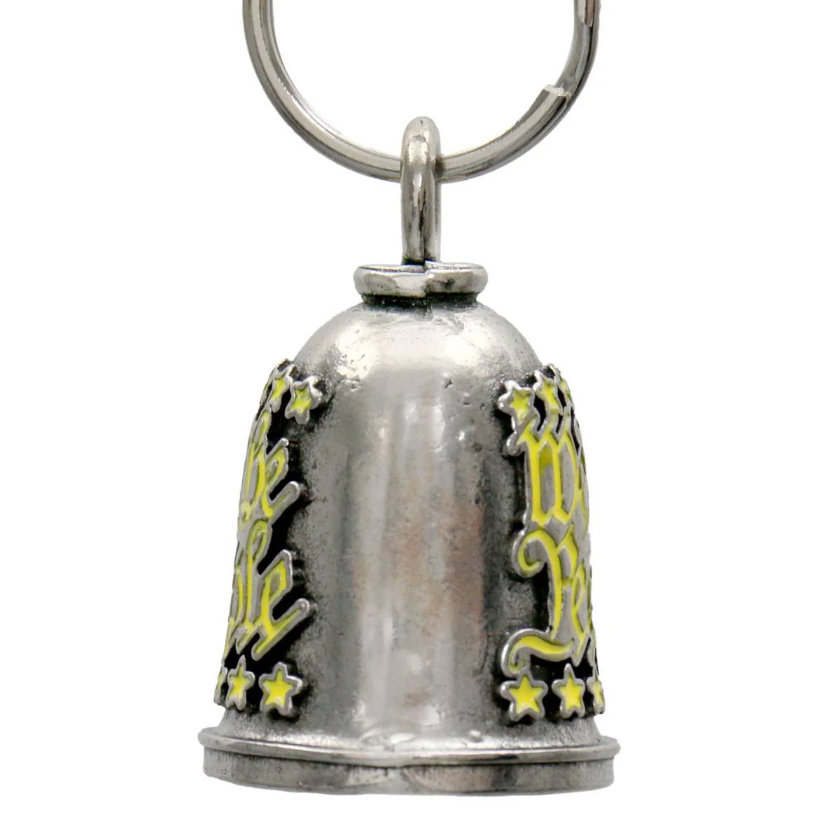 Milwaukee Leather MLB9152 We The People Motorcycle Good Luck Bell w/ Key Ring-Key Chain Accessory for Bikers - Image 3