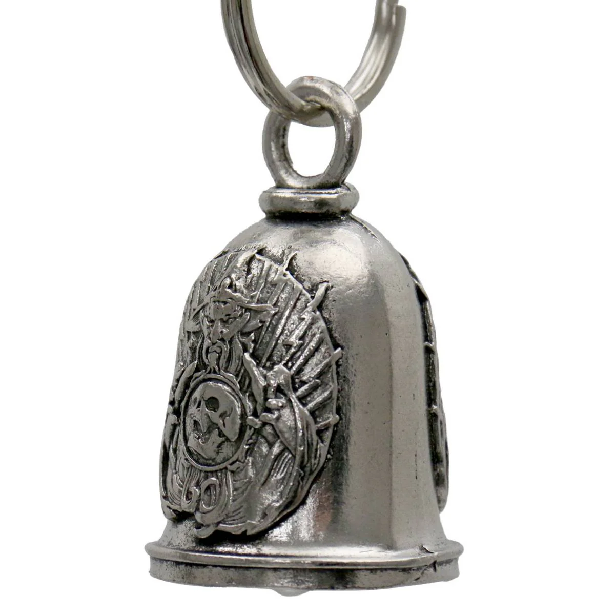 Milwaukee Leather MLB9153 Wizzard Motorcycle Good Luck Bell w/ Key Ring-Key Chain Accessory for Bikers - Image 2