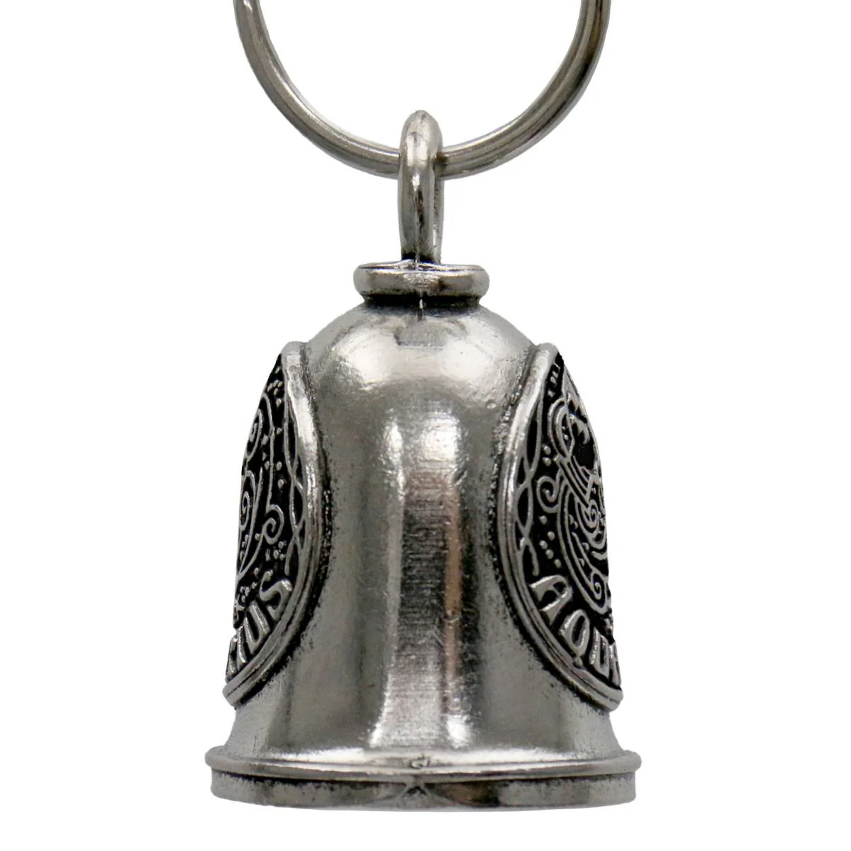 Milwaukee Leather MLB9155 Zodiac Aquarius Motorcycle Good Luck Bell w/ Key Ring-Key Chain Accessory for Bikers - Image 3