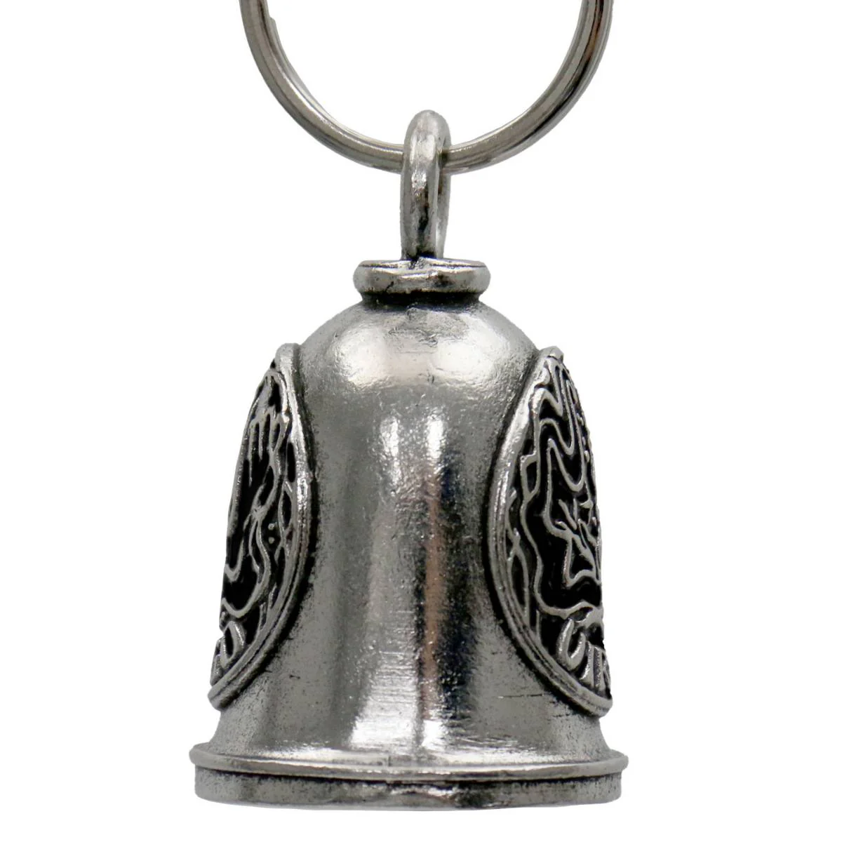 Milwaukee Leather MLB9166 Zodiac Virgo Motorcycle Good Luck Bell w/ Key Ring-Key Chain Accessory for Bikers - Image 3