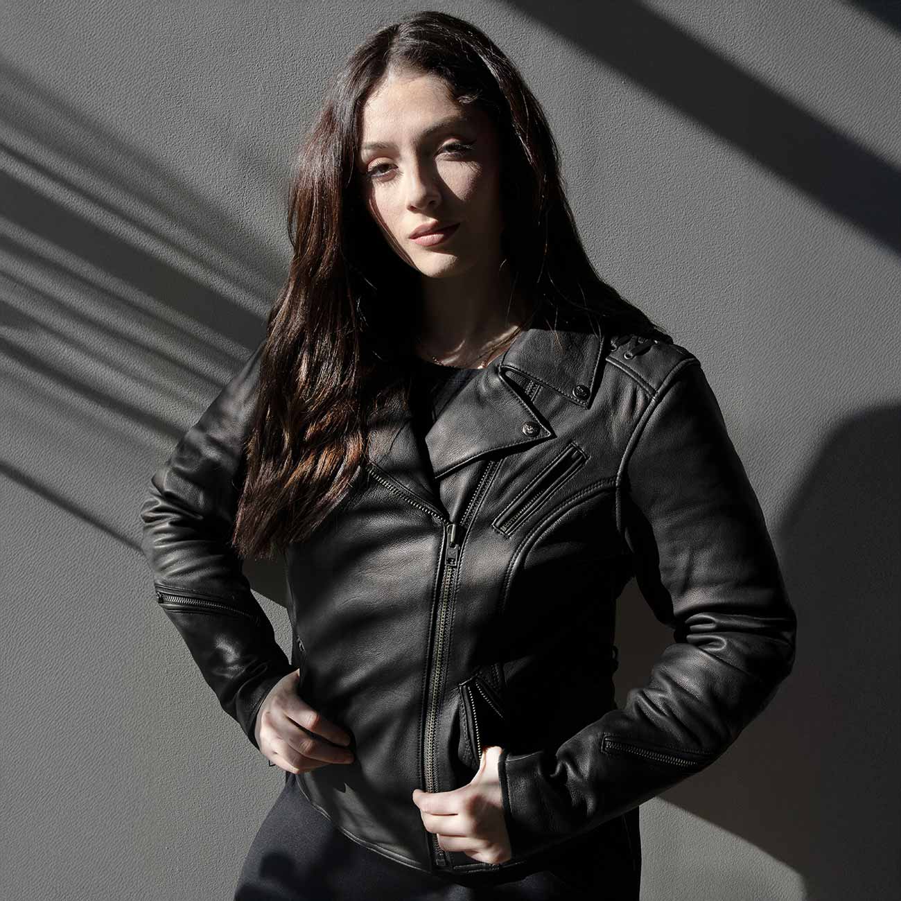 Milwaukee Leather MLL2525 Women's Black Leather Lightweight Lace to Lace Jacket - Image 5