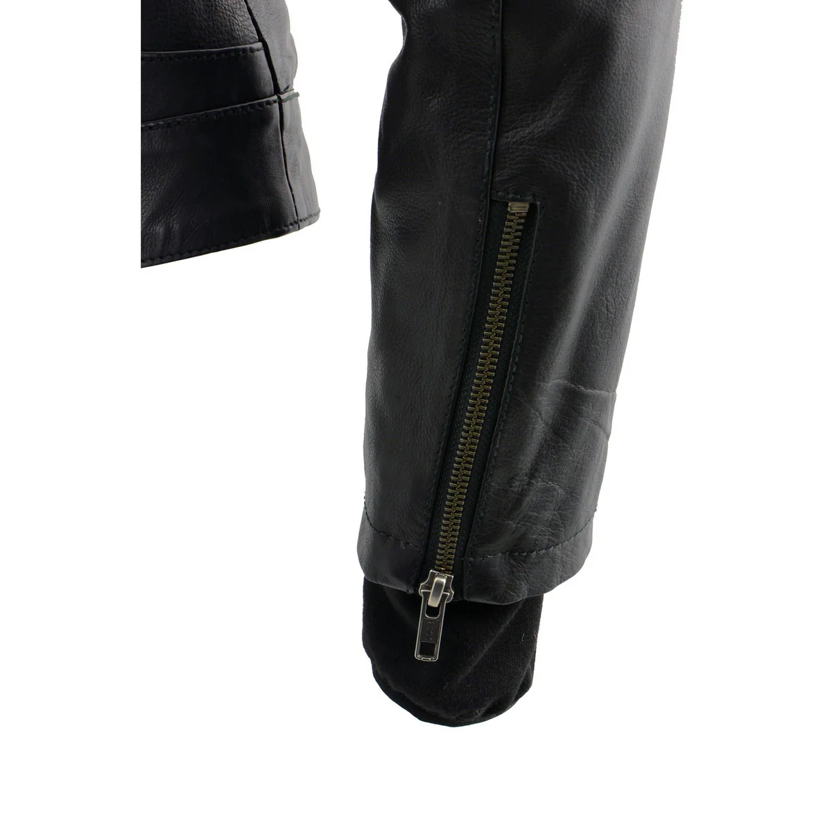 Milwaukee Leather MLL2546 Women's Purple Winged ‘Scuba’ Leather Jacket with Hoodie - Image 8