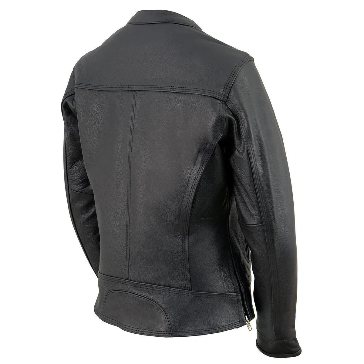 Milwaukee Leather MLL2552 Women's Premium Black Leather Motorcycle Rider Jacket w/ Cool-Tec Leather Treatement - Image 11