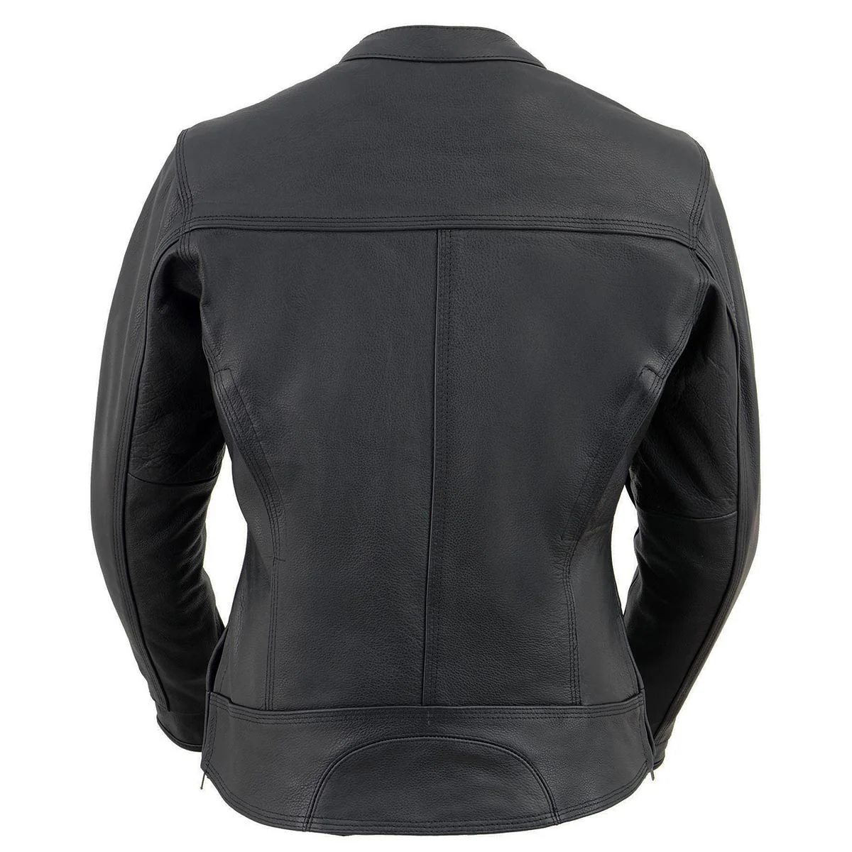 Milwaukee Leather MLL2552 Women's Premium Black Leather Motorcycle Rider Jacket w/ Cool-Tec Leather Treatement - Image 5