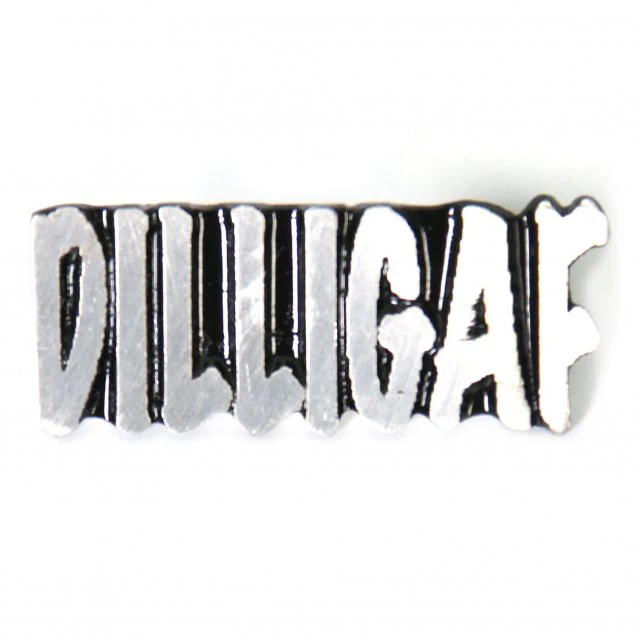 Milwaukee Leather MLP9216 DILLIGAF Pin For Jackets, Vest, Hats and Clothing