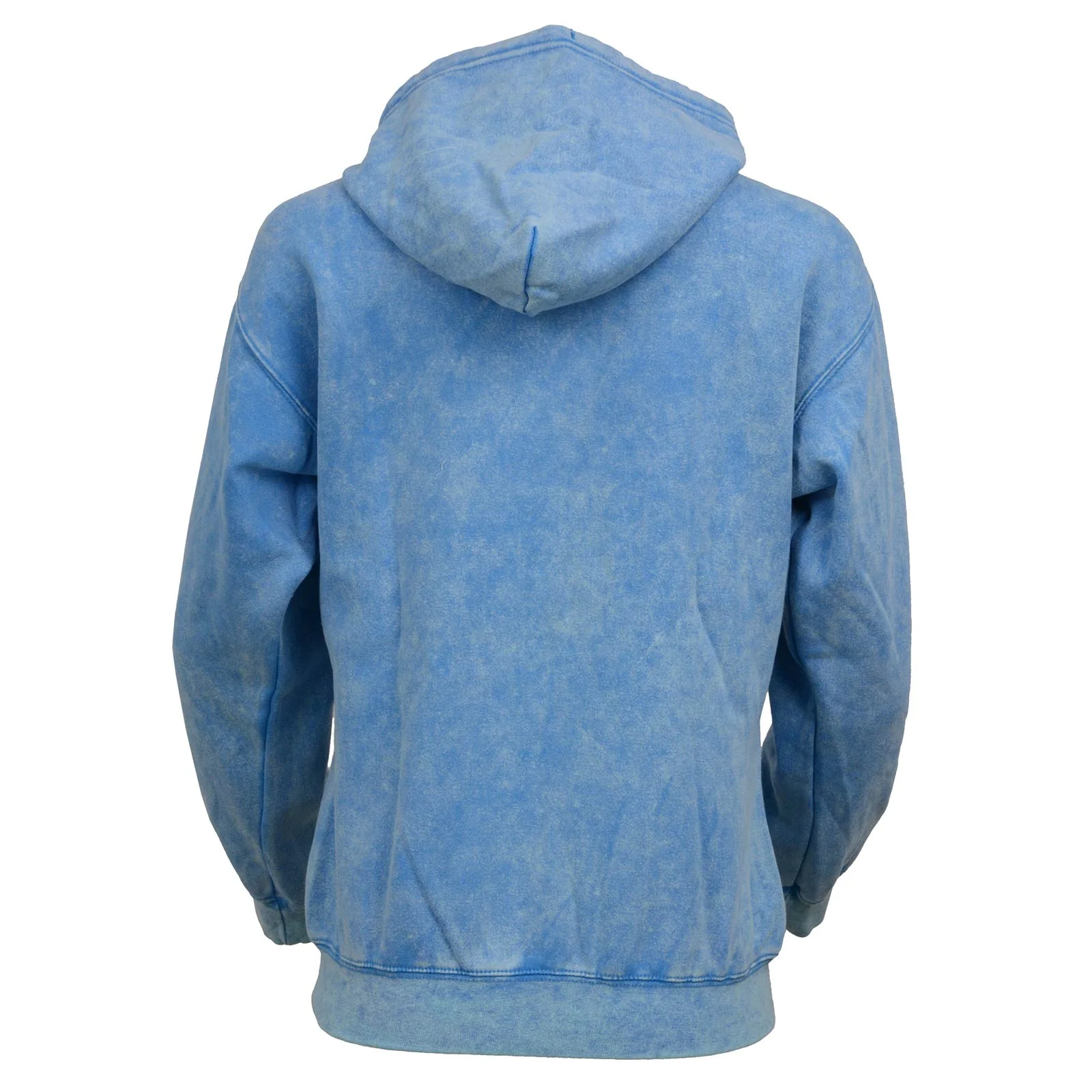Milwaukee Leather MNG21621 Women's Distressed Blue Sweatshirt Full Zip Up Long Sleeve Casual Hoodie - with Pocket - Image 9