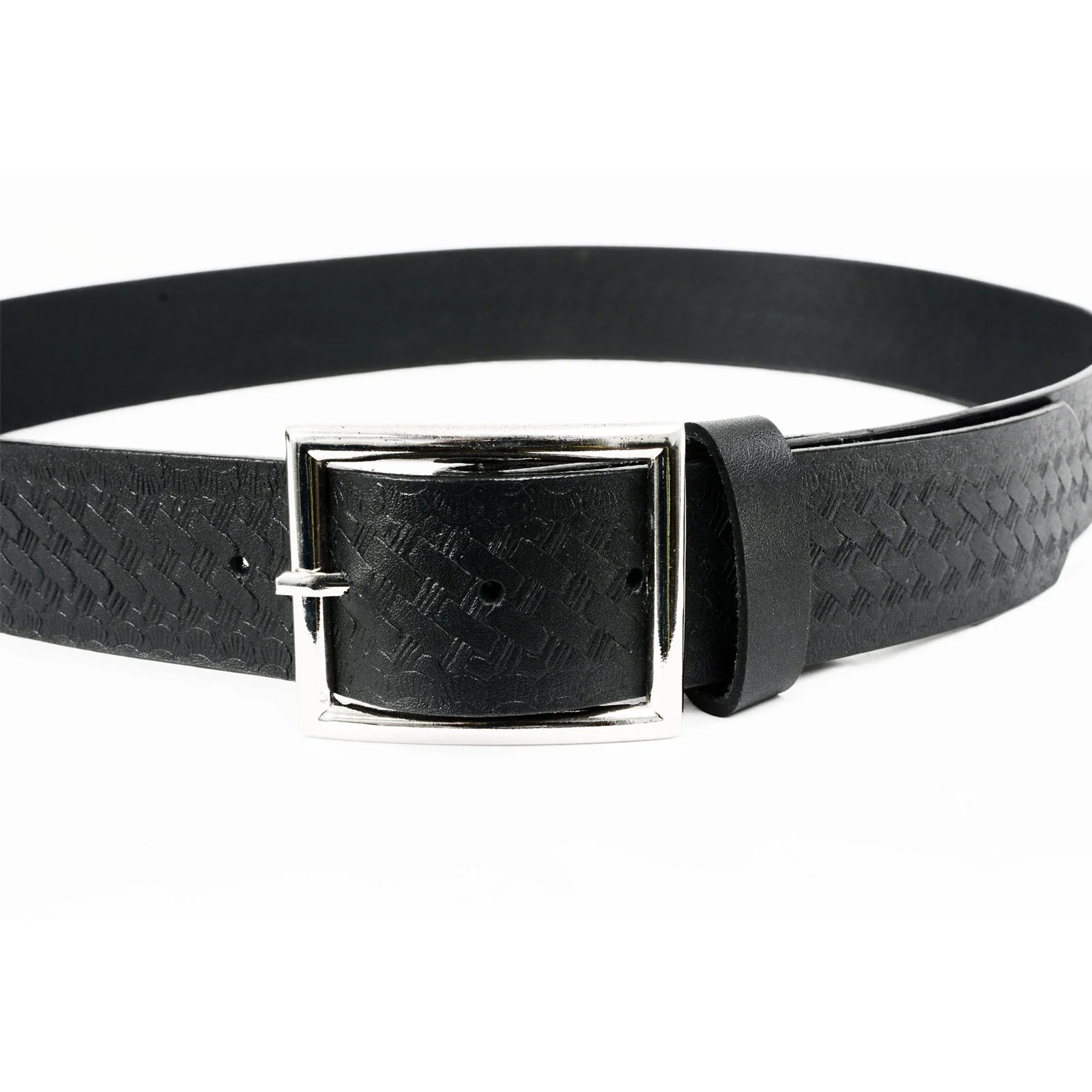 Milwaukee Leather MP7105 Men's Embossed Black Genuine Leather Biker Belt with Interchangeable Buckle - Image 9