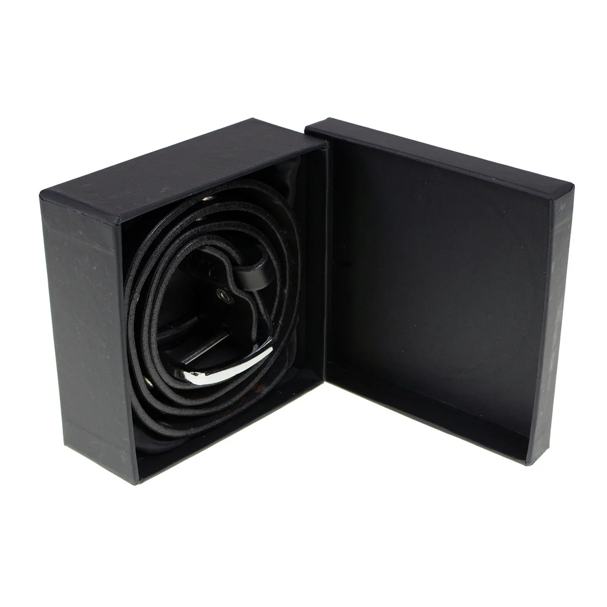 Milwaukee Leather MP7109 Men's Don't Thread On Me Black Leather Belt w/ Interchangeable Buckle - 1.5 inches Wide - Image 5