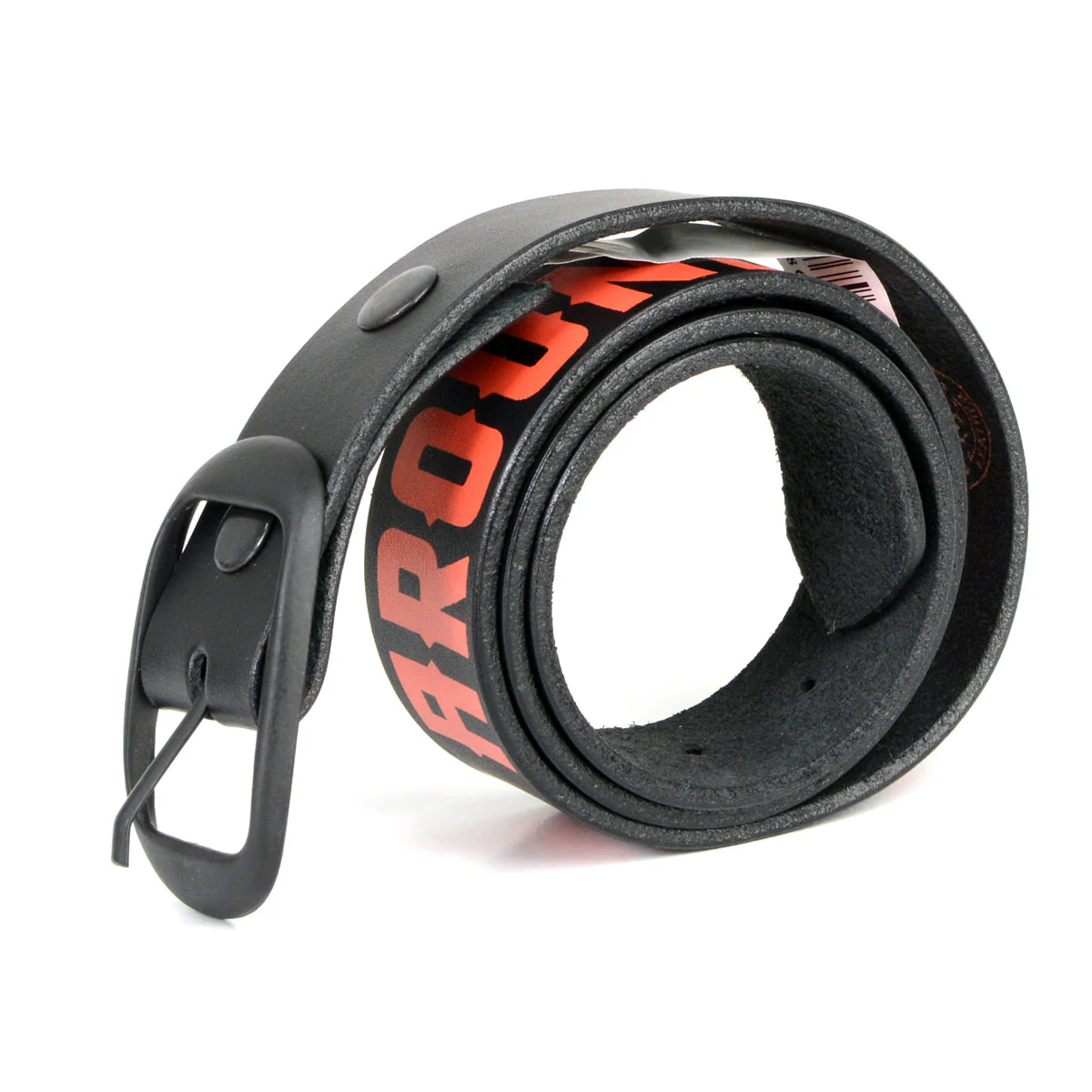 Milwaukee Leather MP7110 Men's F* Around - Find Out Black Leather Belt w/ Interchangeable Buckle - 1.5 inches Wide - Image 4
