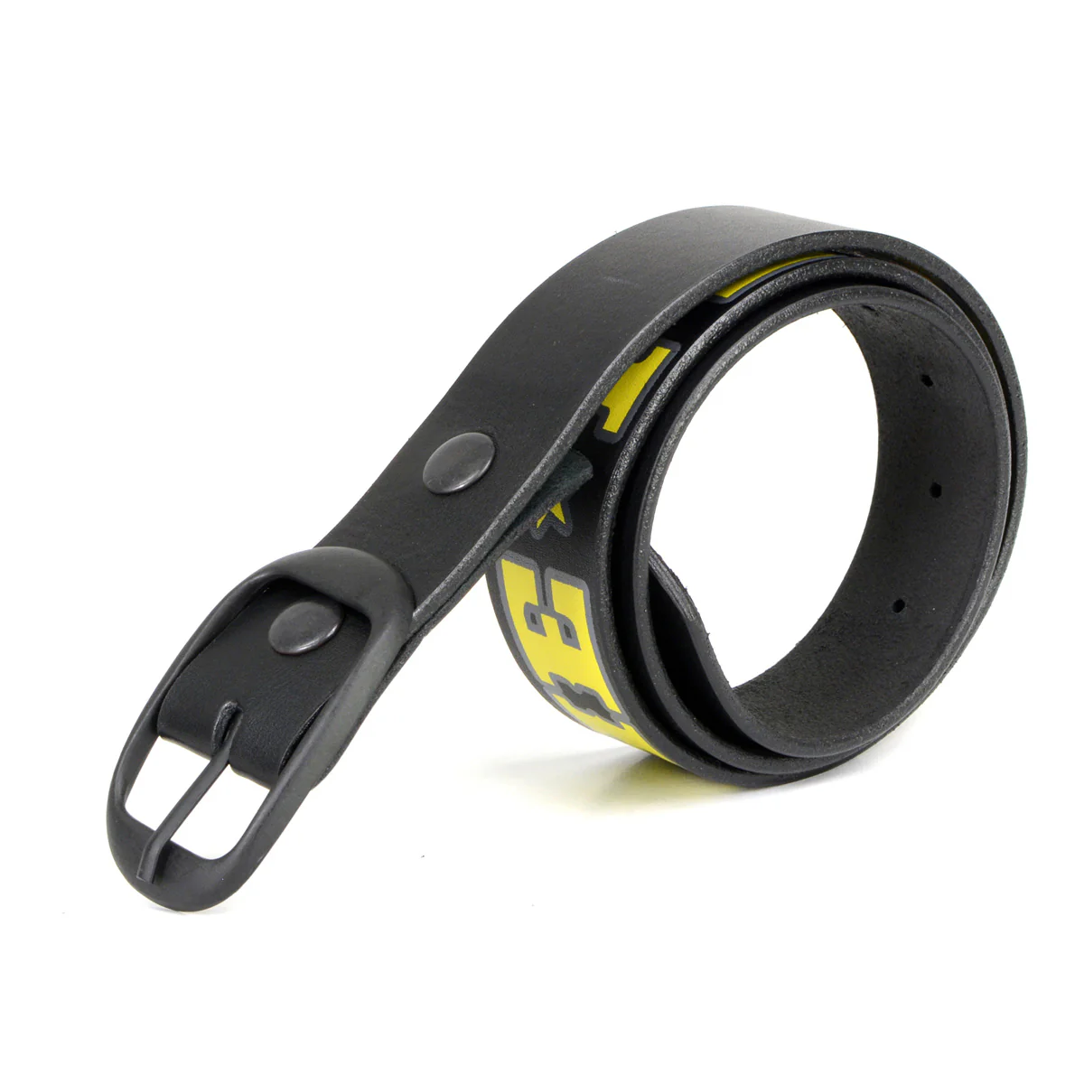 Milwaukee Leather MP7112 Men's We The People Black Leather Belt w/ Interchangeable Buckle - 1.5 inches Wide - Image 4