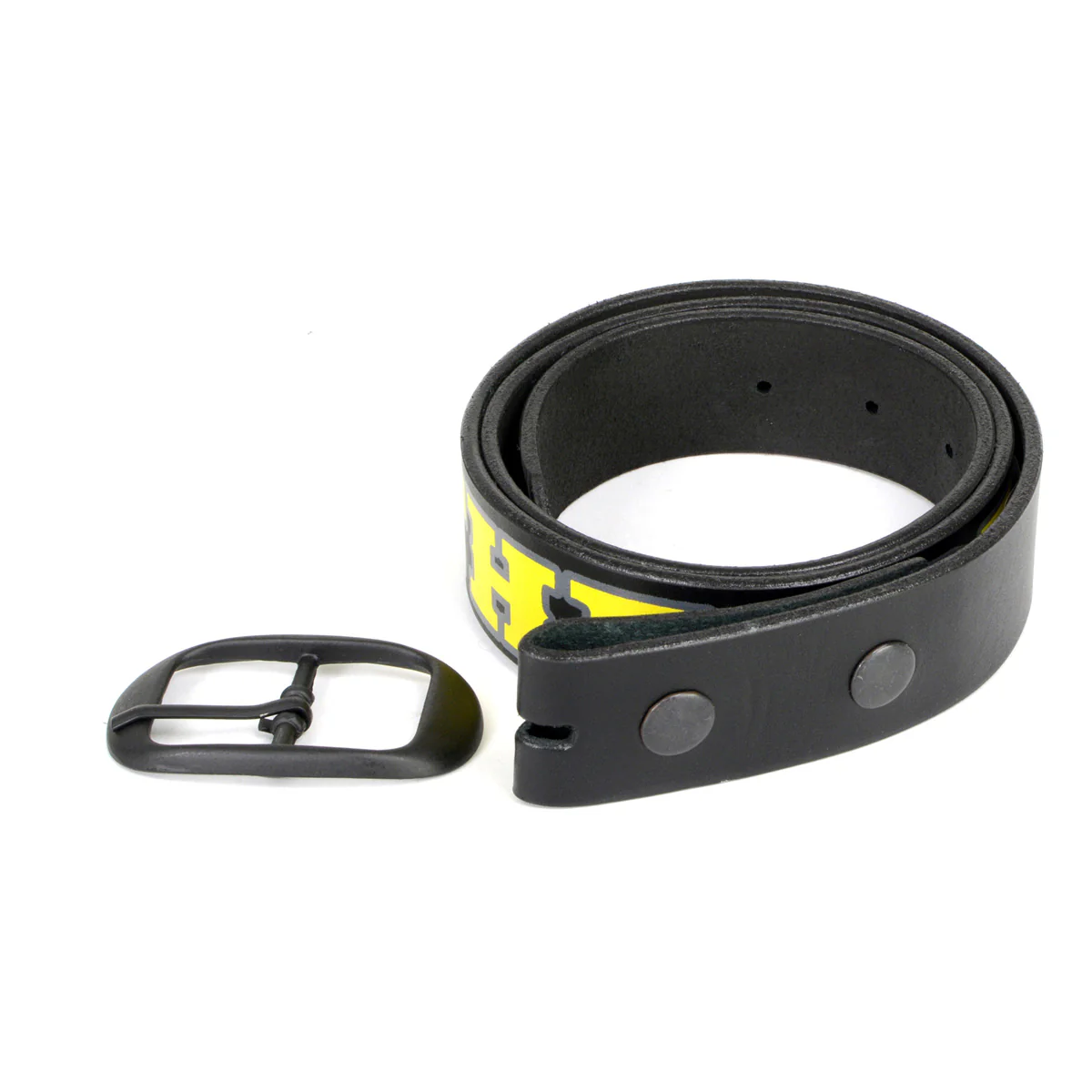 Milwaukee Leather MP7112 Men's We The People Black Leather Belt w/ Interchangeable Buckle - 1.5 inches Wide - Image 6