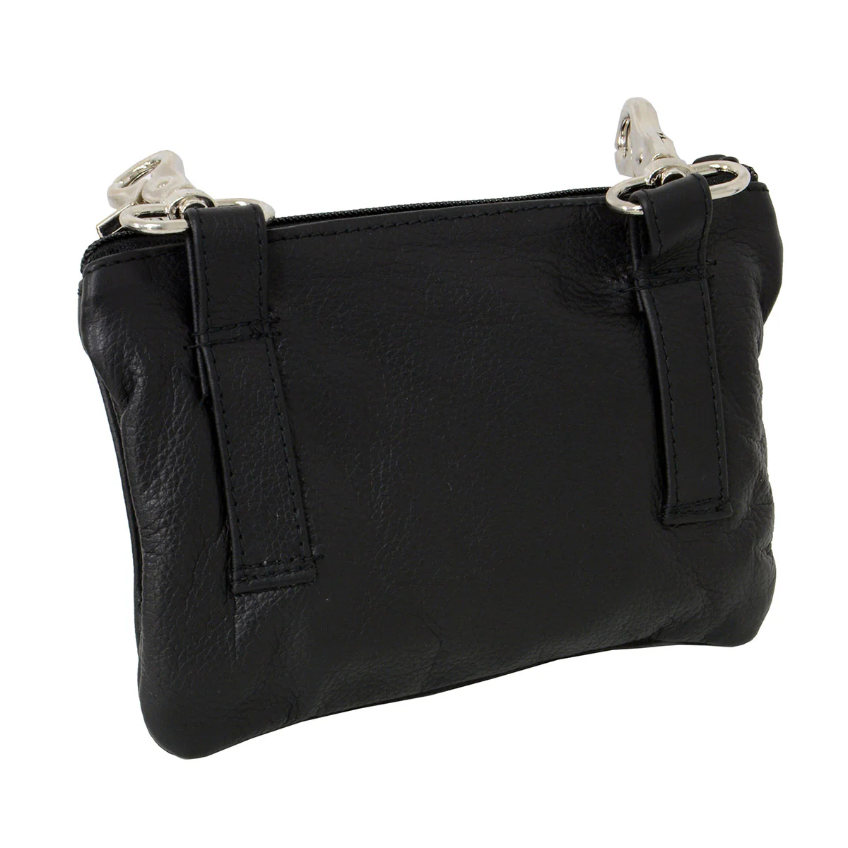 Milwaukee Leather MP8855 Women's Black Leather 'Studded' Hip Belt Bag - Image 6
