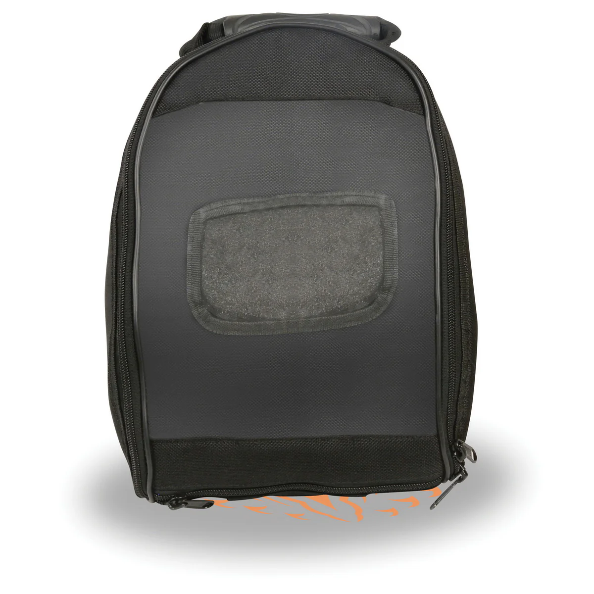 Milwaukee Leather MP8905 Black Large Textile Magnetic Tank Bag with Carry Handle - Image 2