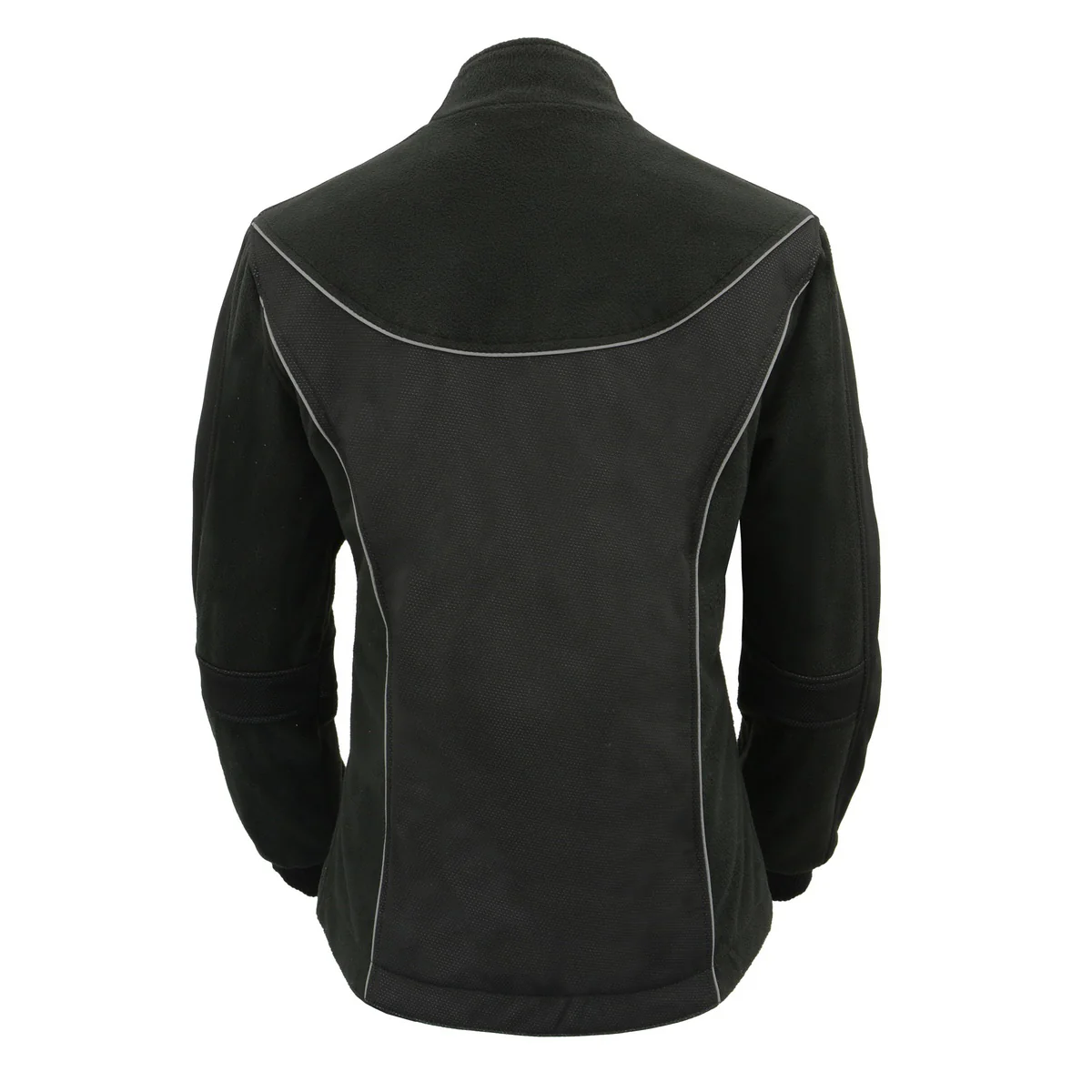 Milwaukee Leather MPL2780 Women's Black Textile and Fleece Combo Jacket - Image 2