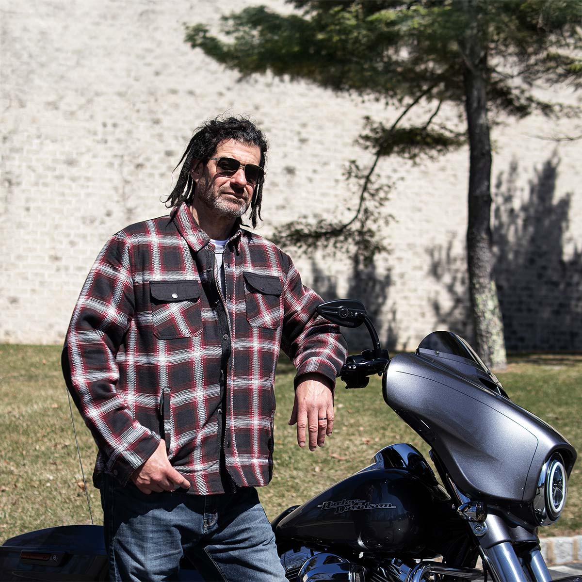 Milwaukee Leather Men's Heavy-Duty Checkered Flannel Riding Shirt - Warm Lined - Zippered Hand Pockets - MPM1637 - Image 10