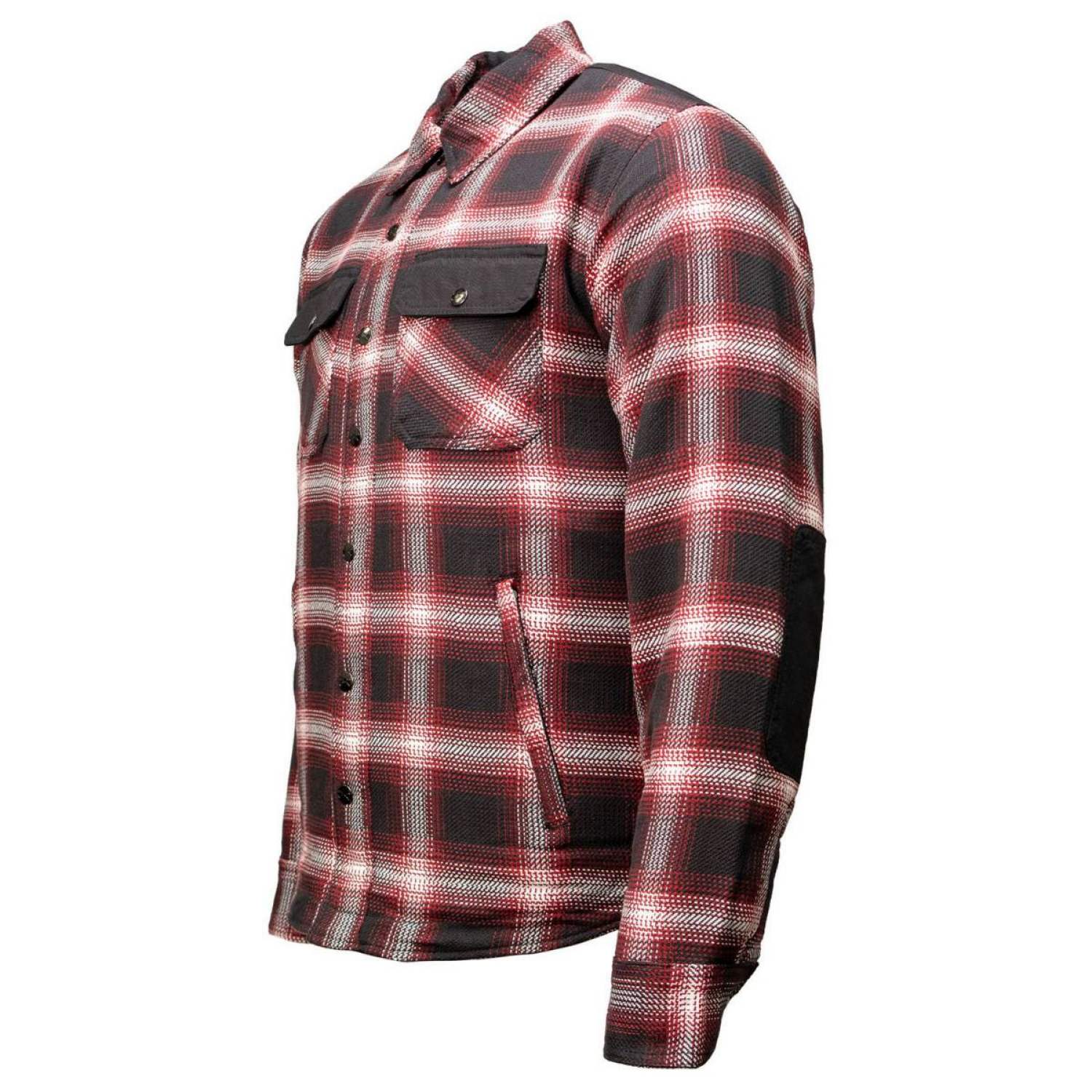 Milwaukee Leather Men's Heavy-Duty Checkered Flannel Riding Shirt - Warm Lined - Zippered Hand Pockets - MPM1637 - Image 16