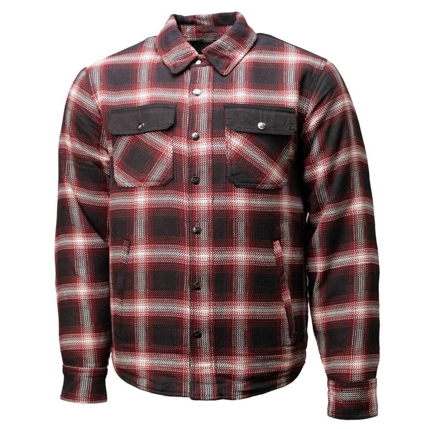 Milwaukee Leather Men's Heavy-Duty Checkered Flannel Riding Shirt - Warm Lined - Zippered Hand Pockets - MPM1637 - Image 17