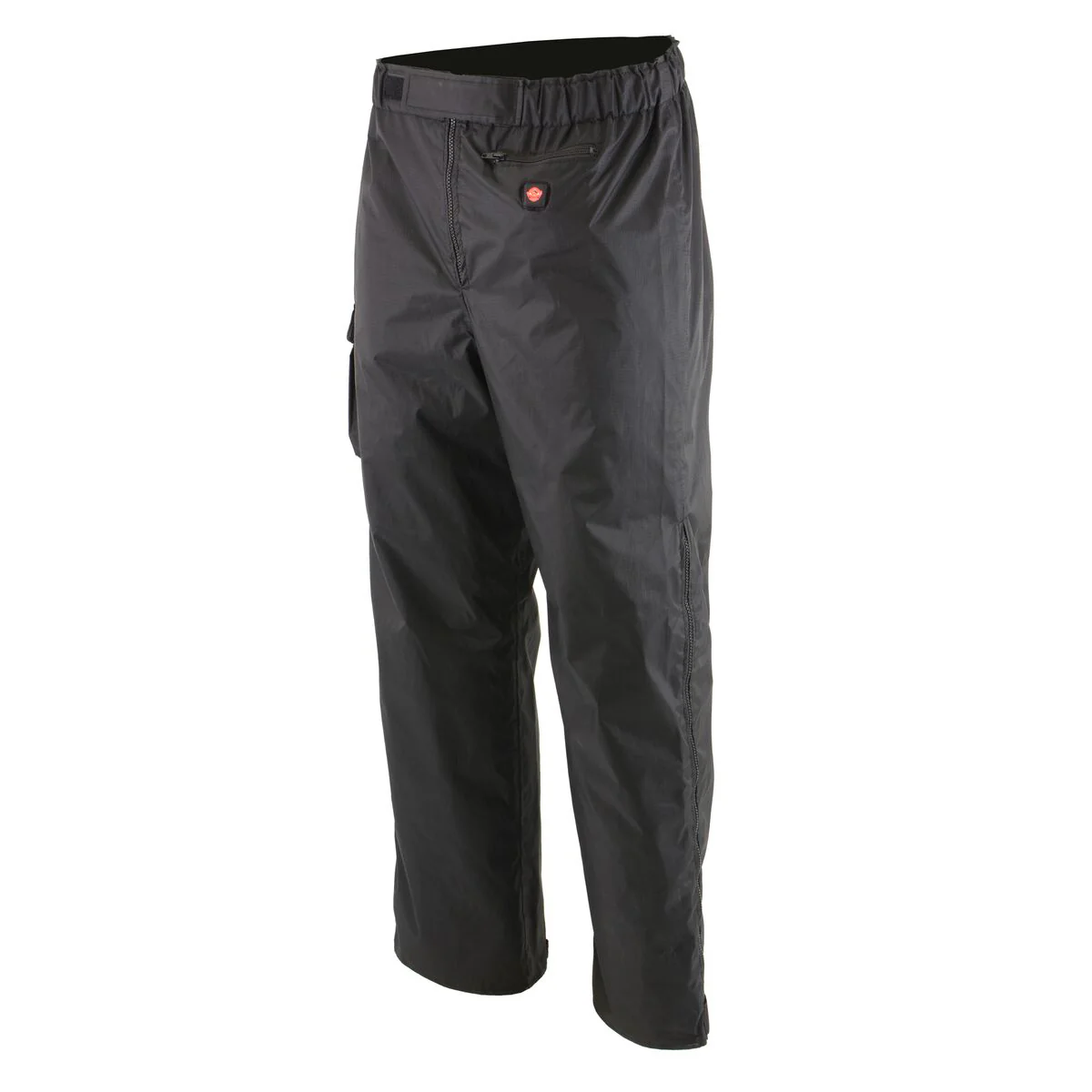 NexGen Heat MPM5720DUAL Men's Black 'Heated' Textile Water Resistant Over Pants (Battery Pack Included) - Image 8