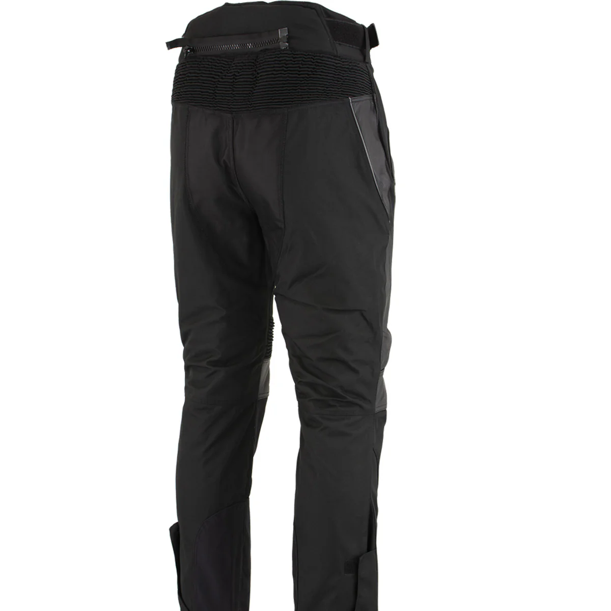 Milwaukee Leather MPM5728 Men’s Black Tri-Tex and Leather Motorcycle Biker Racing Pants w/ CE Armor Protection - Image 9