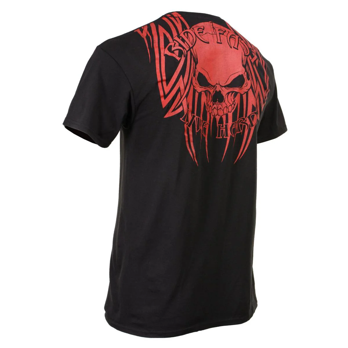 Milwaukee Leather MPMH116002 'Over the Top, Ride Fast- Live Hard' Black T-Shirt - Image 35
