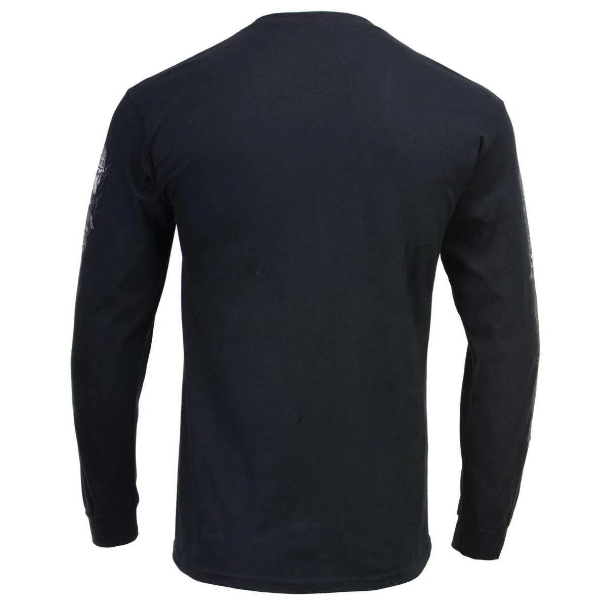 Milwaukee Leather MPMH117008 Men’s ‘Five Skulls’ Long Sleeve Black T-Shirt - Image 28