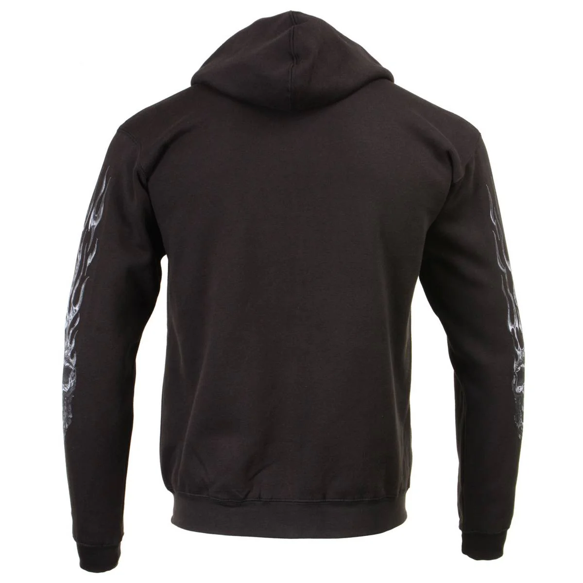 Milwaukee Leather MPMH118002 Men’s ‘Shredder Skull’ Black Hoodie with Zipper Closure - Image 26