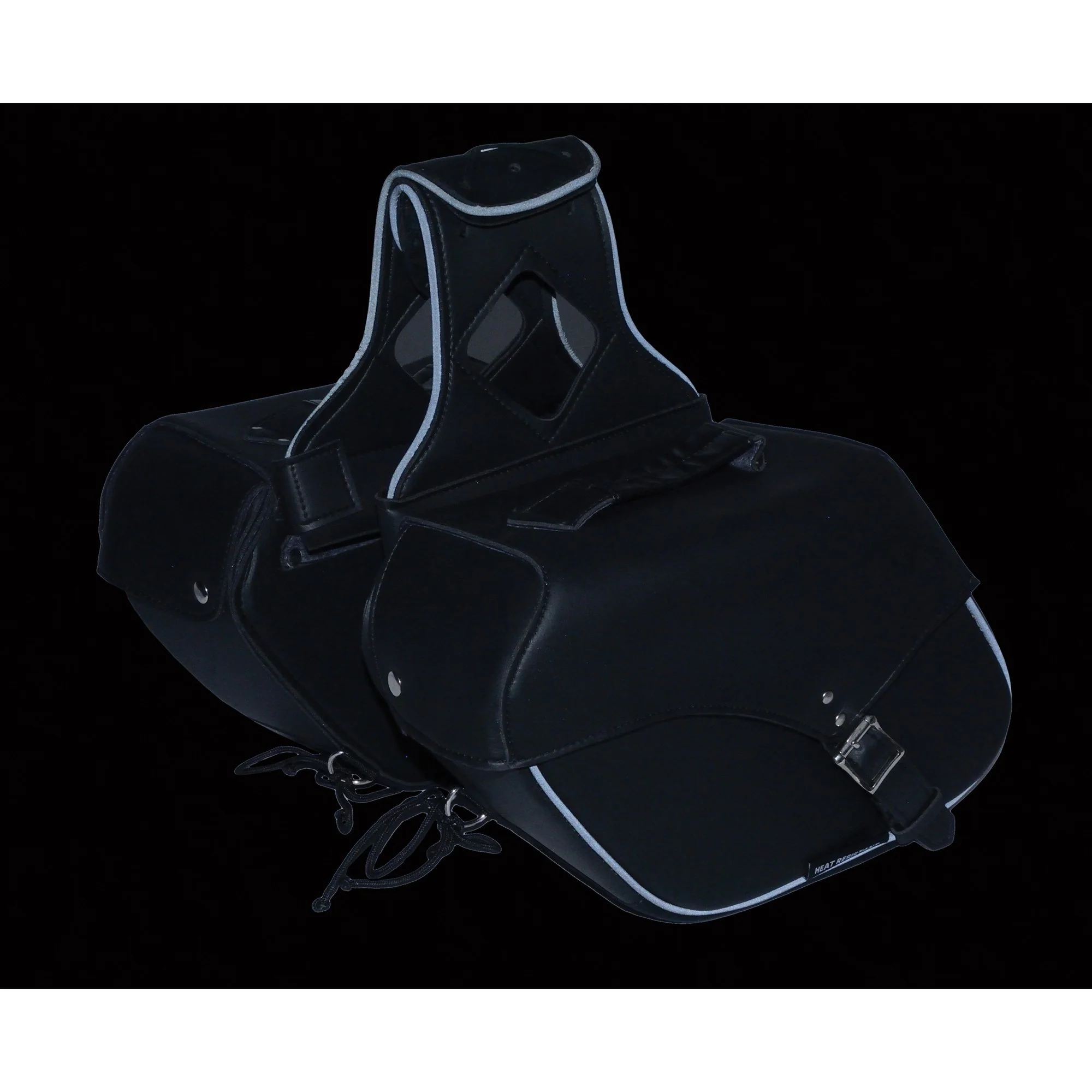 Milwaukee Performance SH66801ZB Medium Zip-Off Single Strap PVC Throw Over Saddlebags - Image 8
