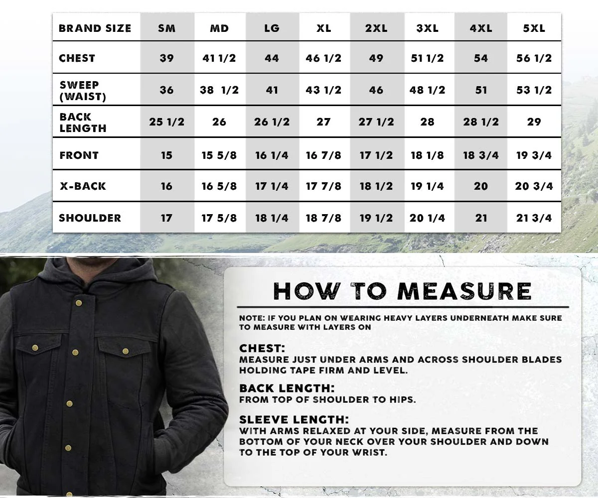 Milwaukee Leather MDM3020 Men's Blue Denim '5-in-1' Club Style Vest with Removable Hoodie - Image 3